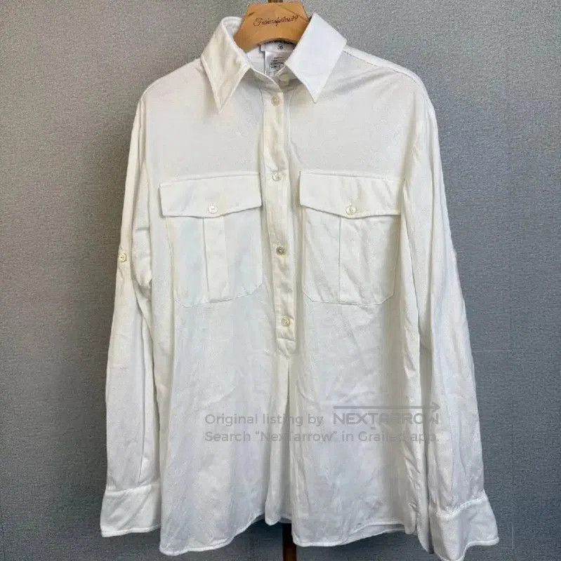 Chanel Chanel White Cotton Women's Shirt . Size M / US 6-8 / IT 42-44 - 1 Thumbnail