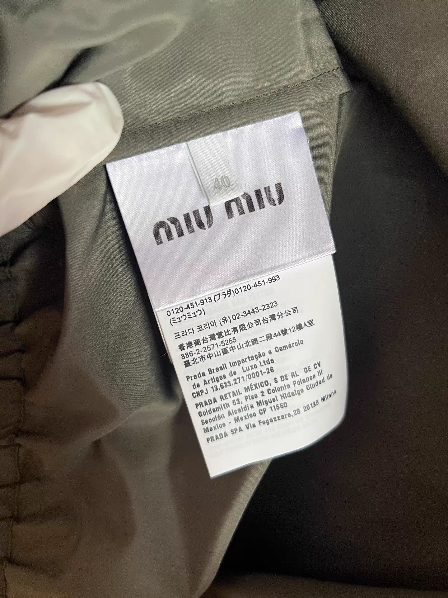 Miu Miu MIU MIU '26 Women's Jacket Size S / US 4 / IT 40 - 5 Thumbnail