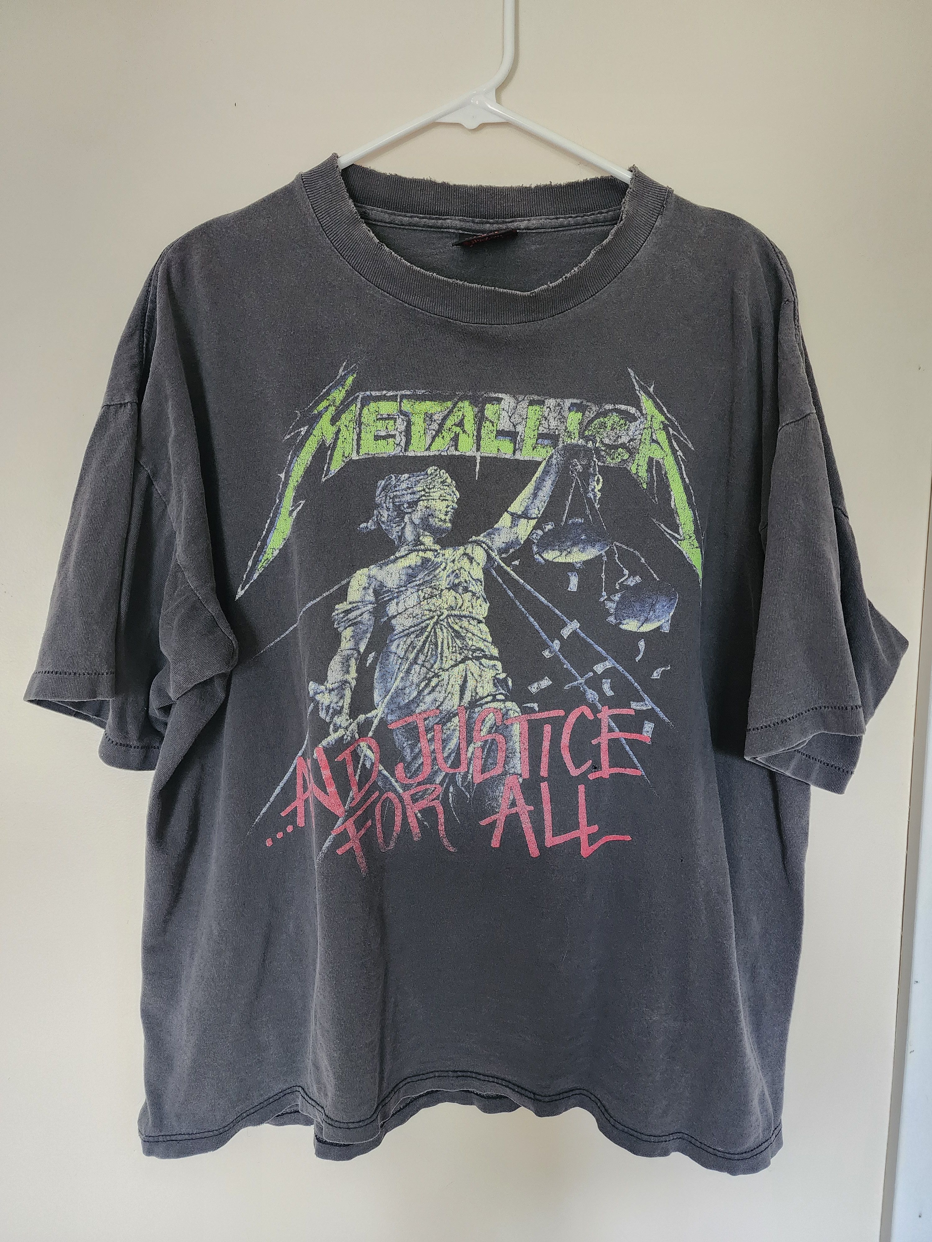 And ヴィンテージ LLICAメタリカ Justice AIl For