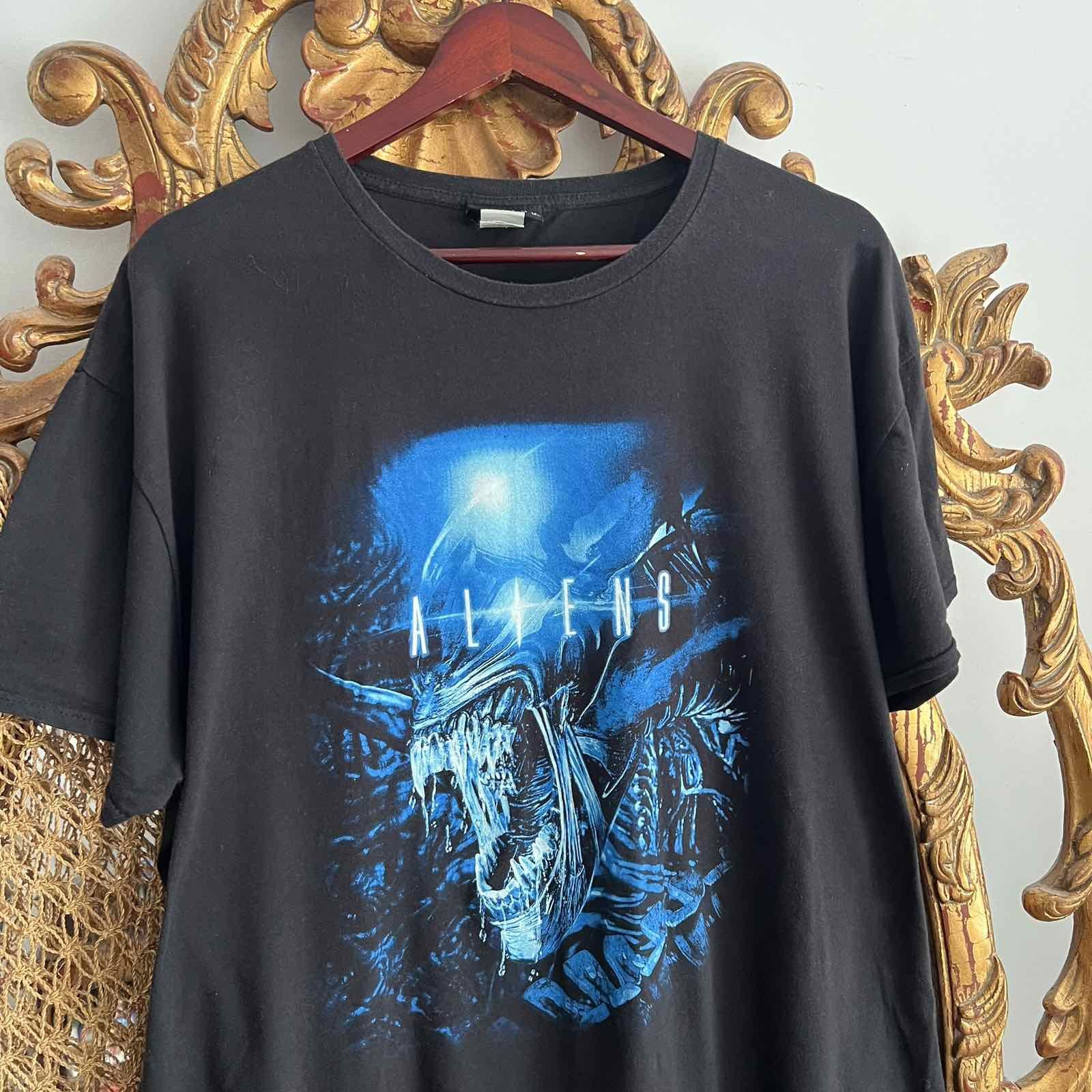 Vintage Vintage Aliens Tee Movie Sz XXL Size US XXL / EU 58 / 5 - 4 Thumbnail
