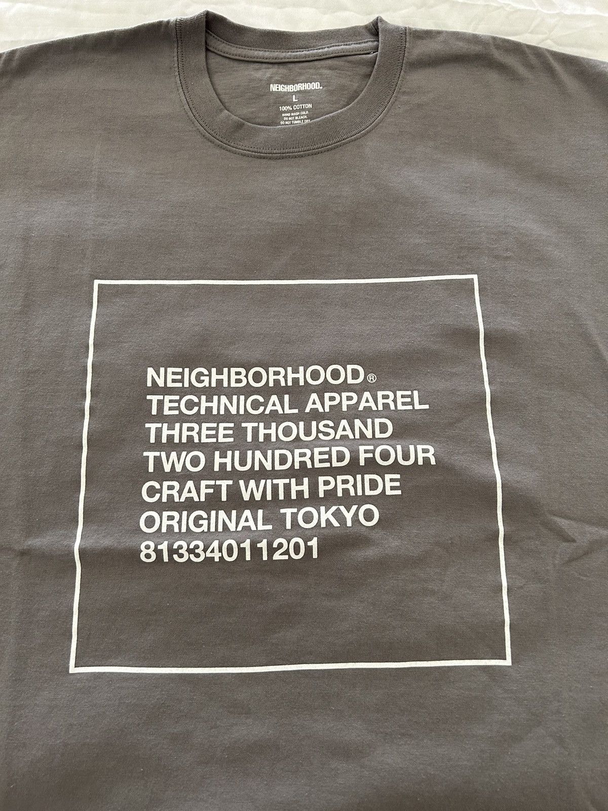 Neighborhood Neighborhood t shirt Size US L / EU 52-54 / 3 - 1 Thumbnail