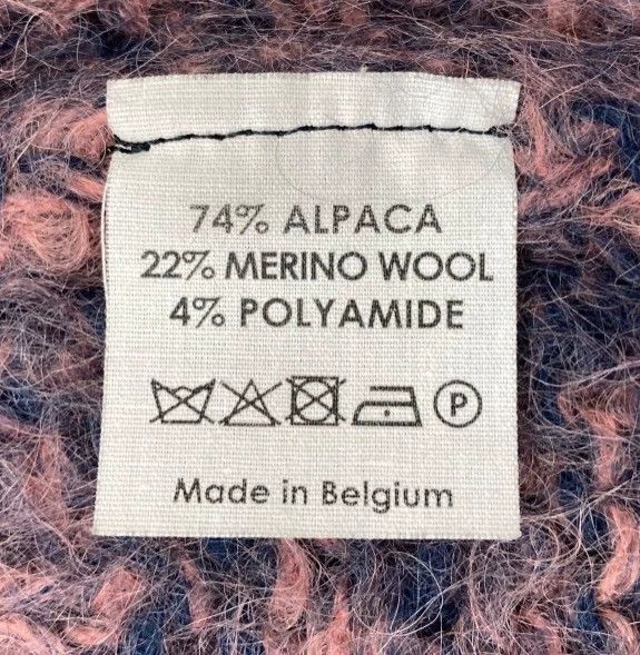 Dries Van Noten Dries Van Noten Purple camel hair knitted yarn-dyed sweate Size XS / US 0-2 / IT 36-38 - 7 Thumbnail