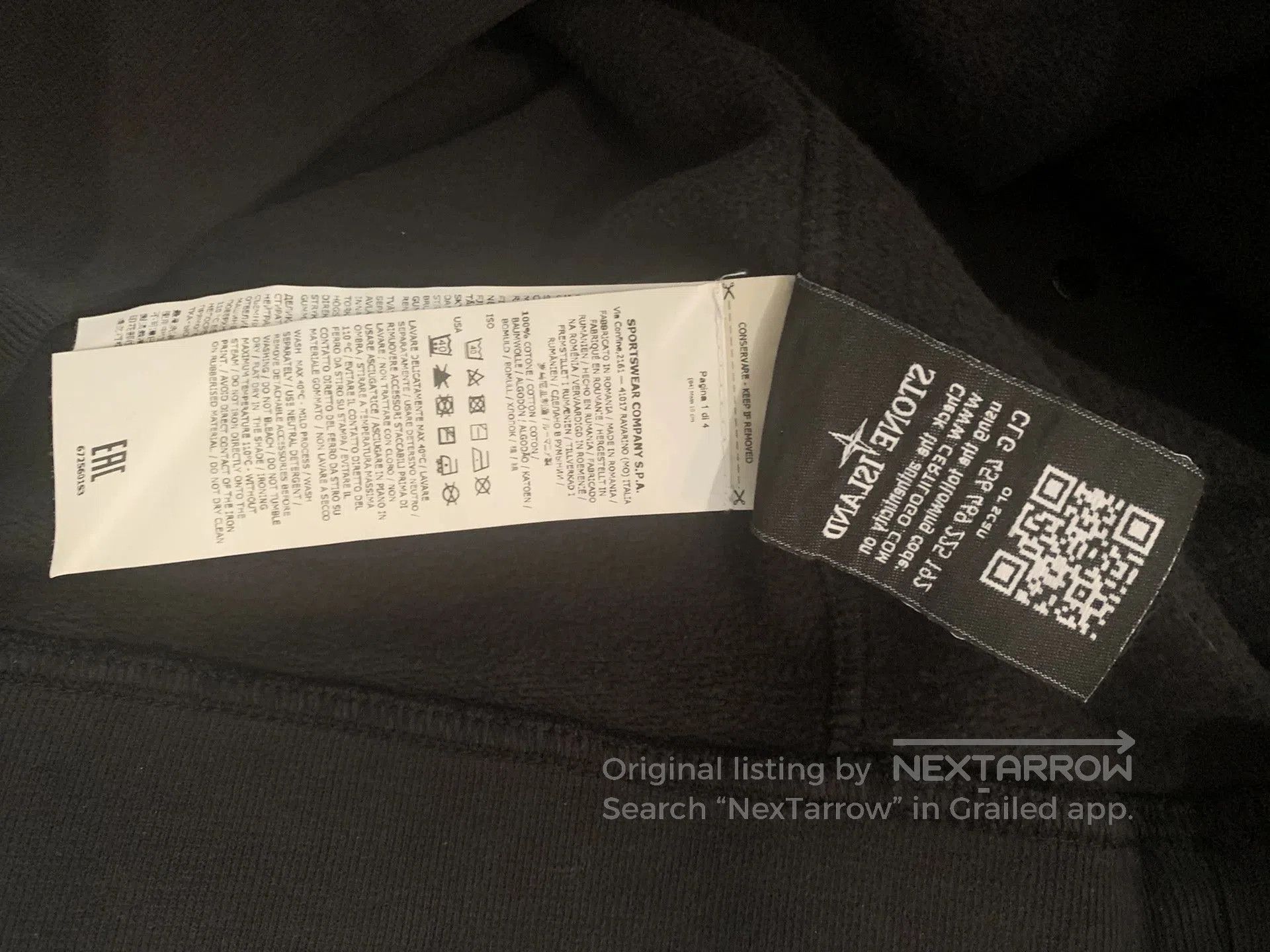 Stone Island stone island x supreme hooded sweatshirt. Size US L / EU 52-54 / 3 - 8 Thumbnail