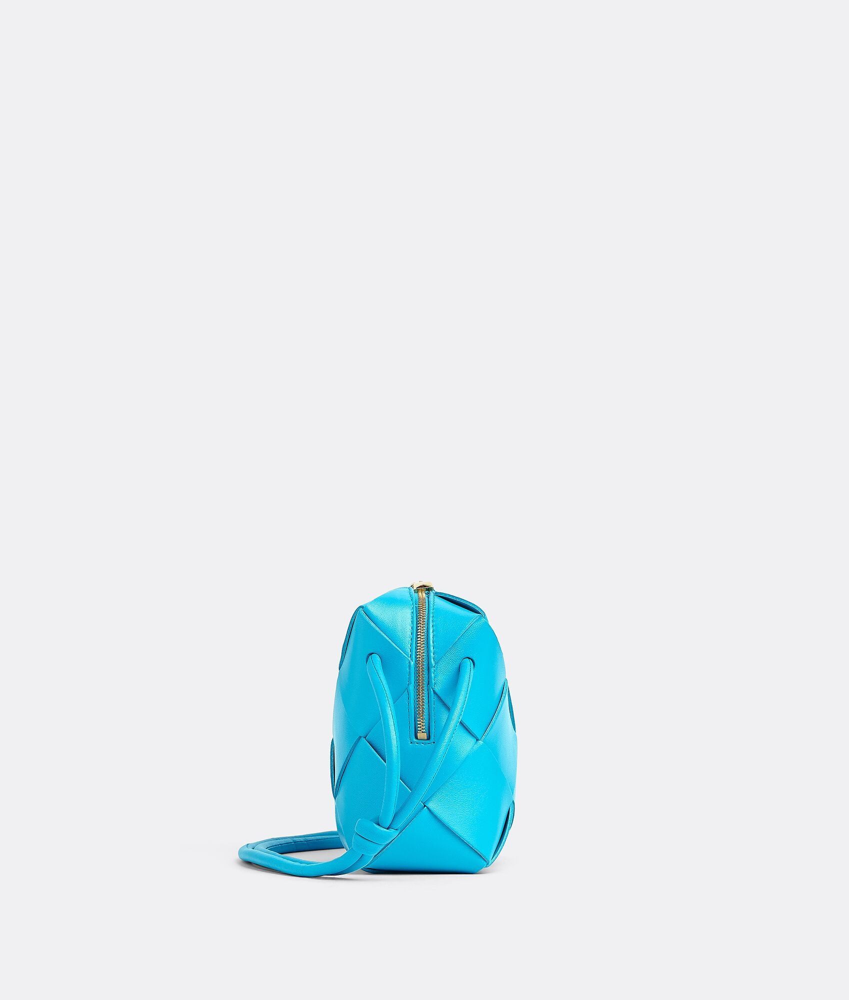 Bottega Veneta o1lf3ng10525 Size: OS / Mini Cassette Camera Bag Pool Blue Size ONE SIZE - 2 Thumbnail