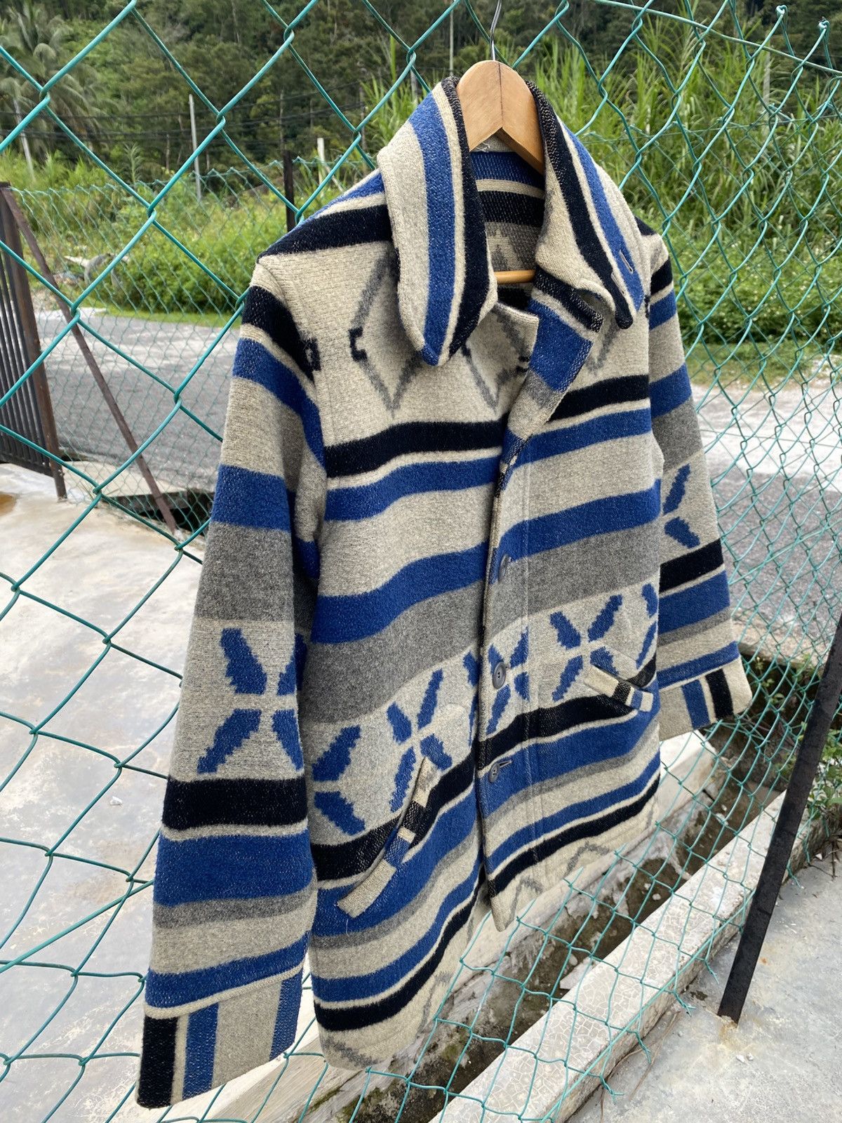 Japanese Brand GQ navajo flannel jacket Size US M / EU 48-50 / 2 - 3 Thumbnail