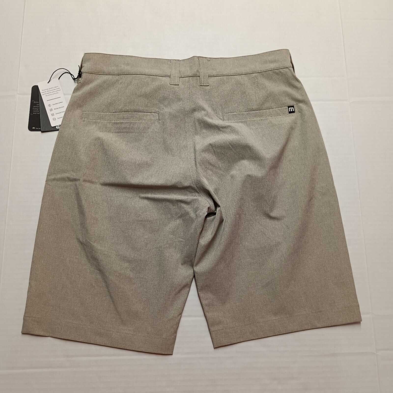 TravisMathew Travis Matthew Beck Golf Shorts Men's Size 30 Stretch Khaki Size US 30 / EU 46 - 6 Thumbnail