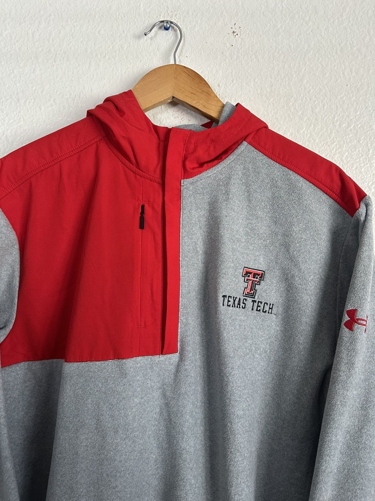 Under Armour Under Armour Texas Tech Red Raiders Football Fleece Jacket Size US XL / EU 56 / 4 - 2 Thumbnail