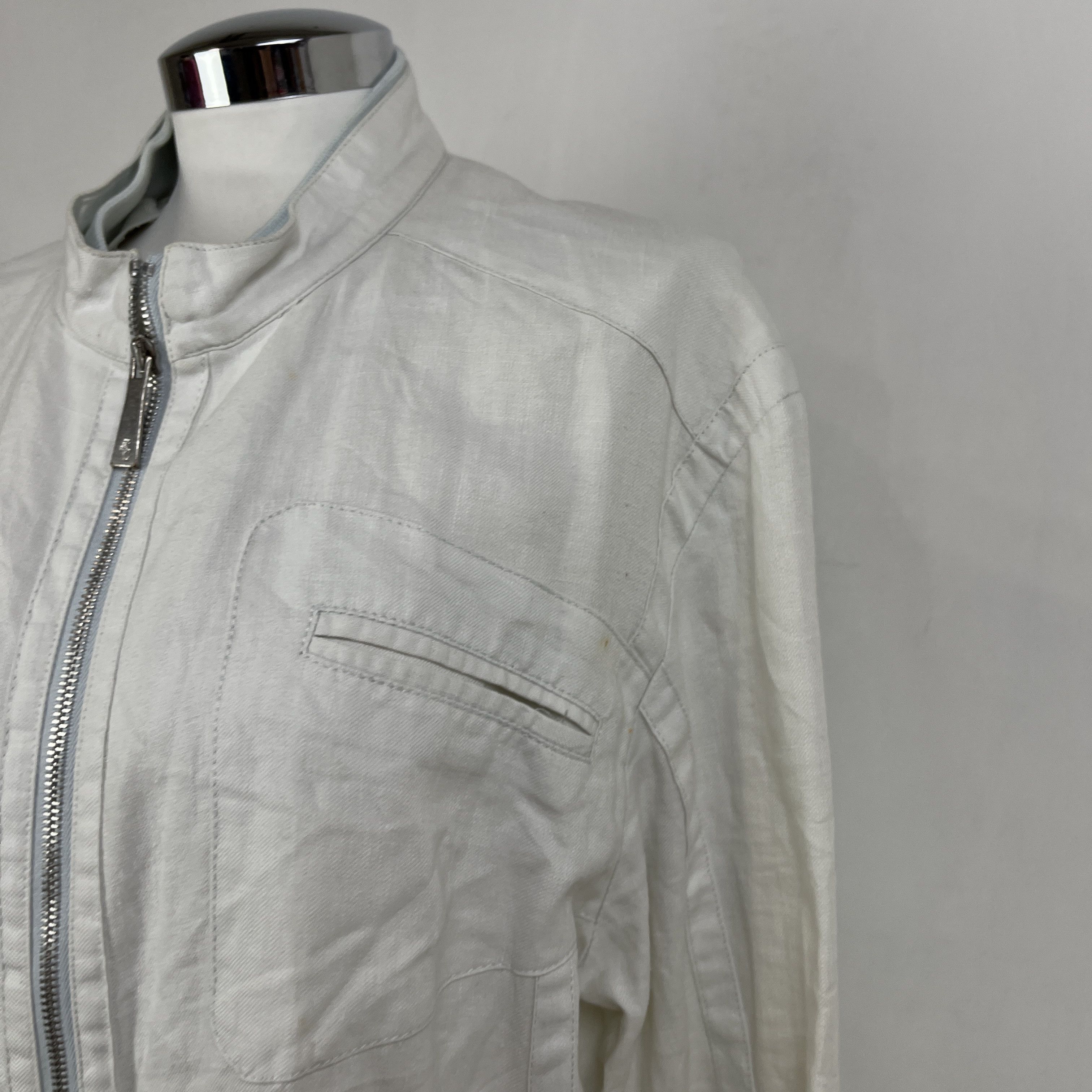 Versace Giacca Versace Jeans Couture Lino – XXL Size US XXL / EU 58 / 5 - 4 Thumbnail