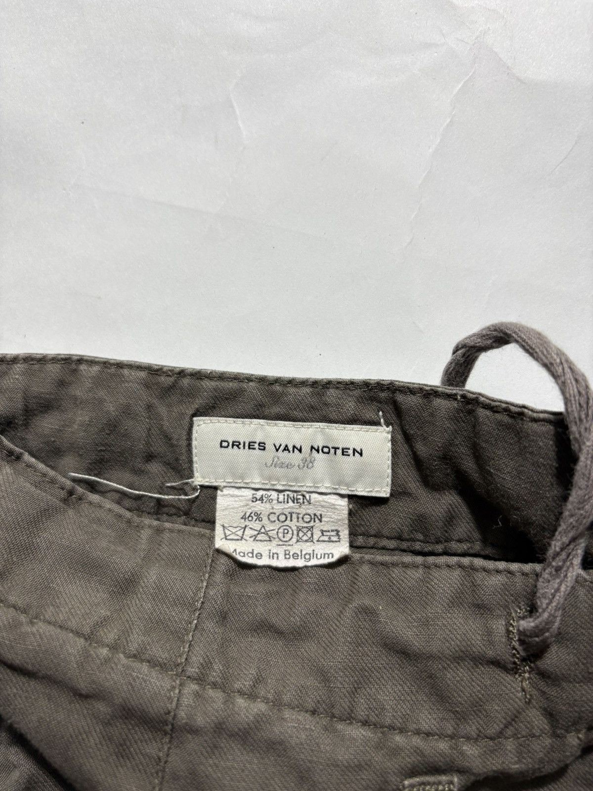 Dries Van Noten DRIES VAN NOTEN WIDE LEG TROUSER PANTS Size 26" / US 2 / IT 38 - 6 Thumbnail