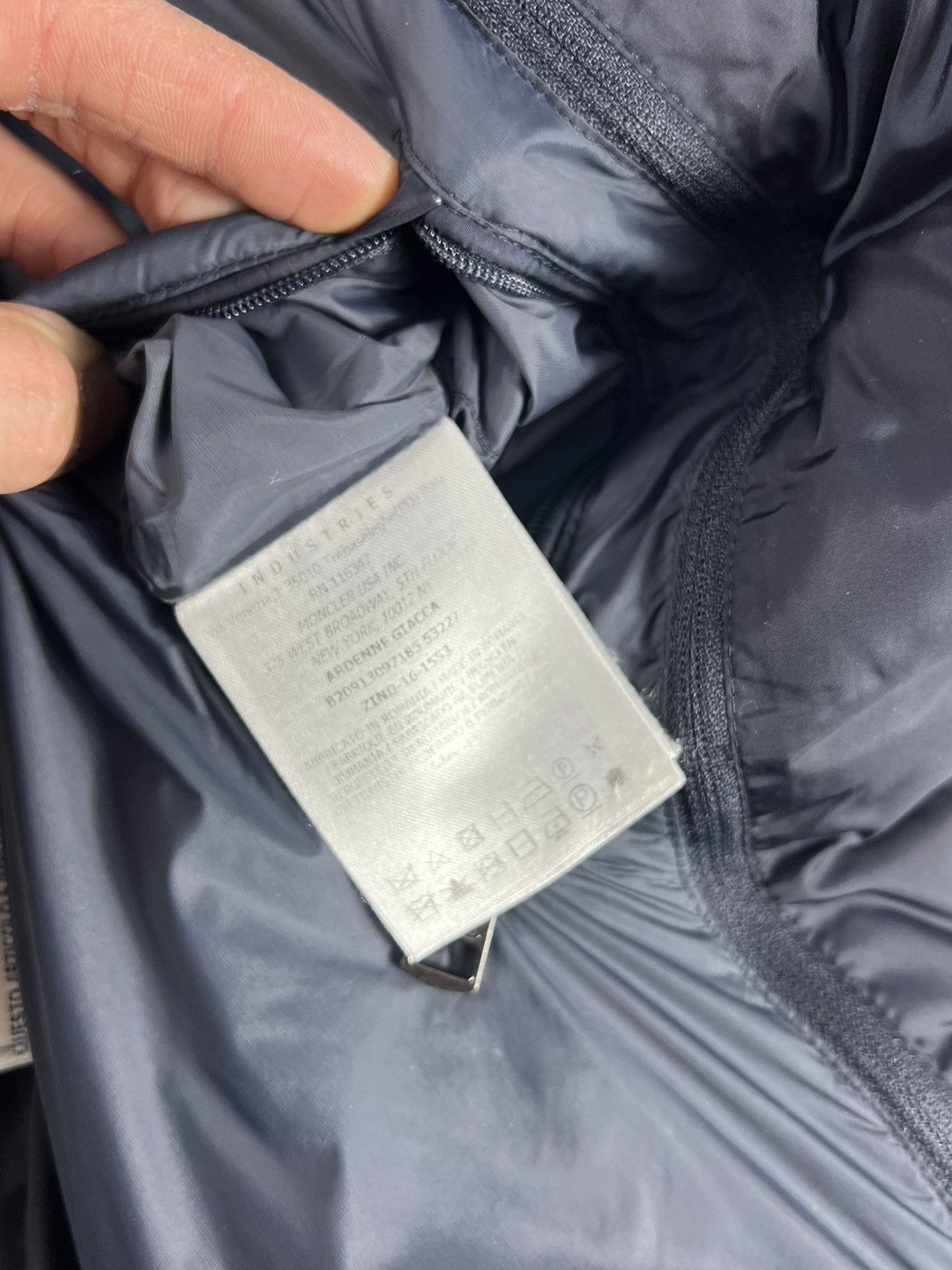 Moncler Moncler Ardenne Quilted Down Puffer Coat Size 5 Size US XL / EU 56 / 4 - 10 Thumbnail