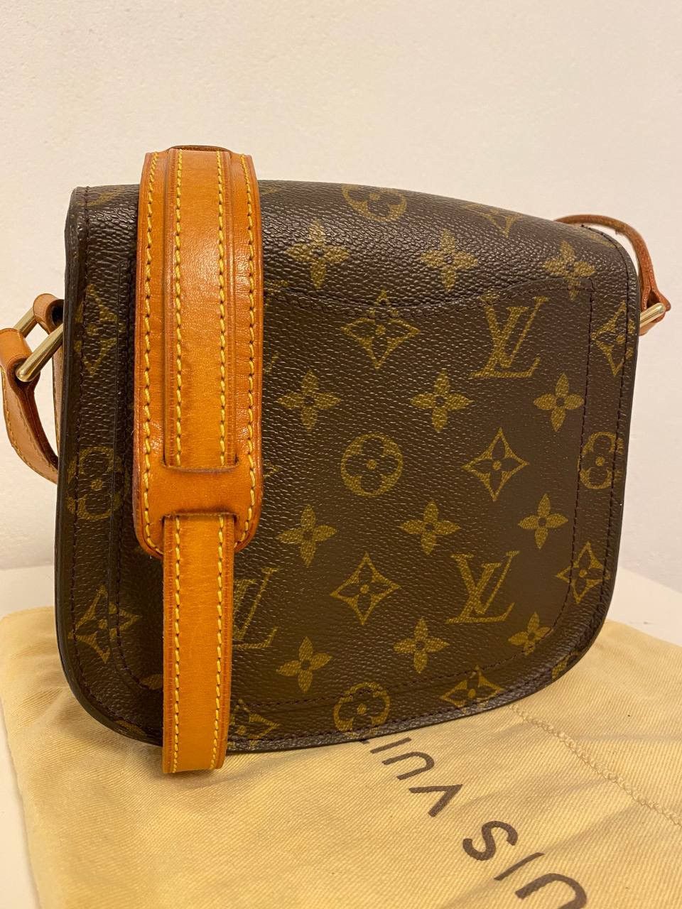 Louis Vuitton Louis Vuitton Saint Cloud Mini Monogram bag brown Leather Size ONE SIZE - 6 Thumbnail