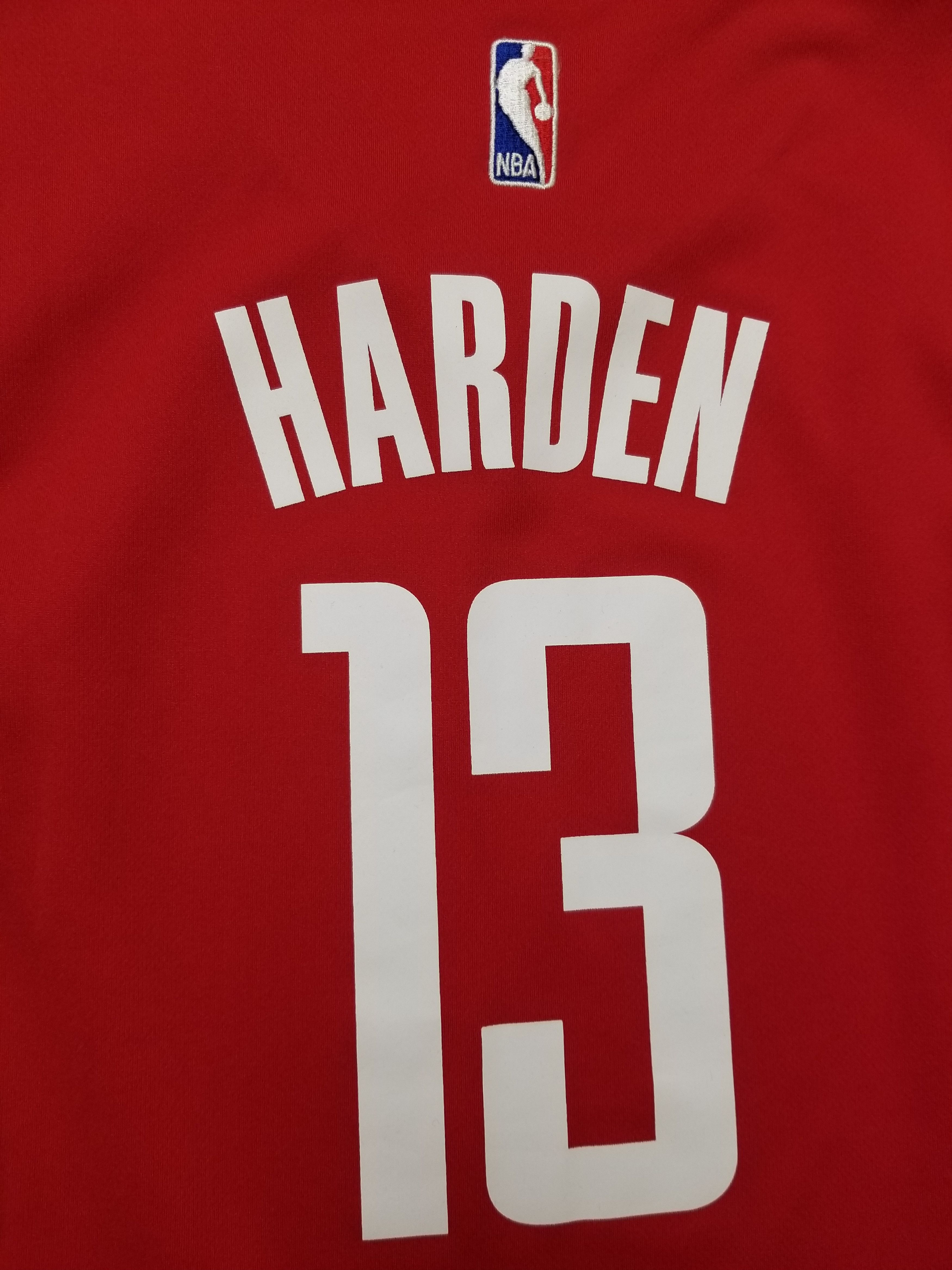 Adidas Adidas Houston Rockets #13 James Harden Red Jersey Size US L / EU 52-54 / 3 - 6 Thumbnail