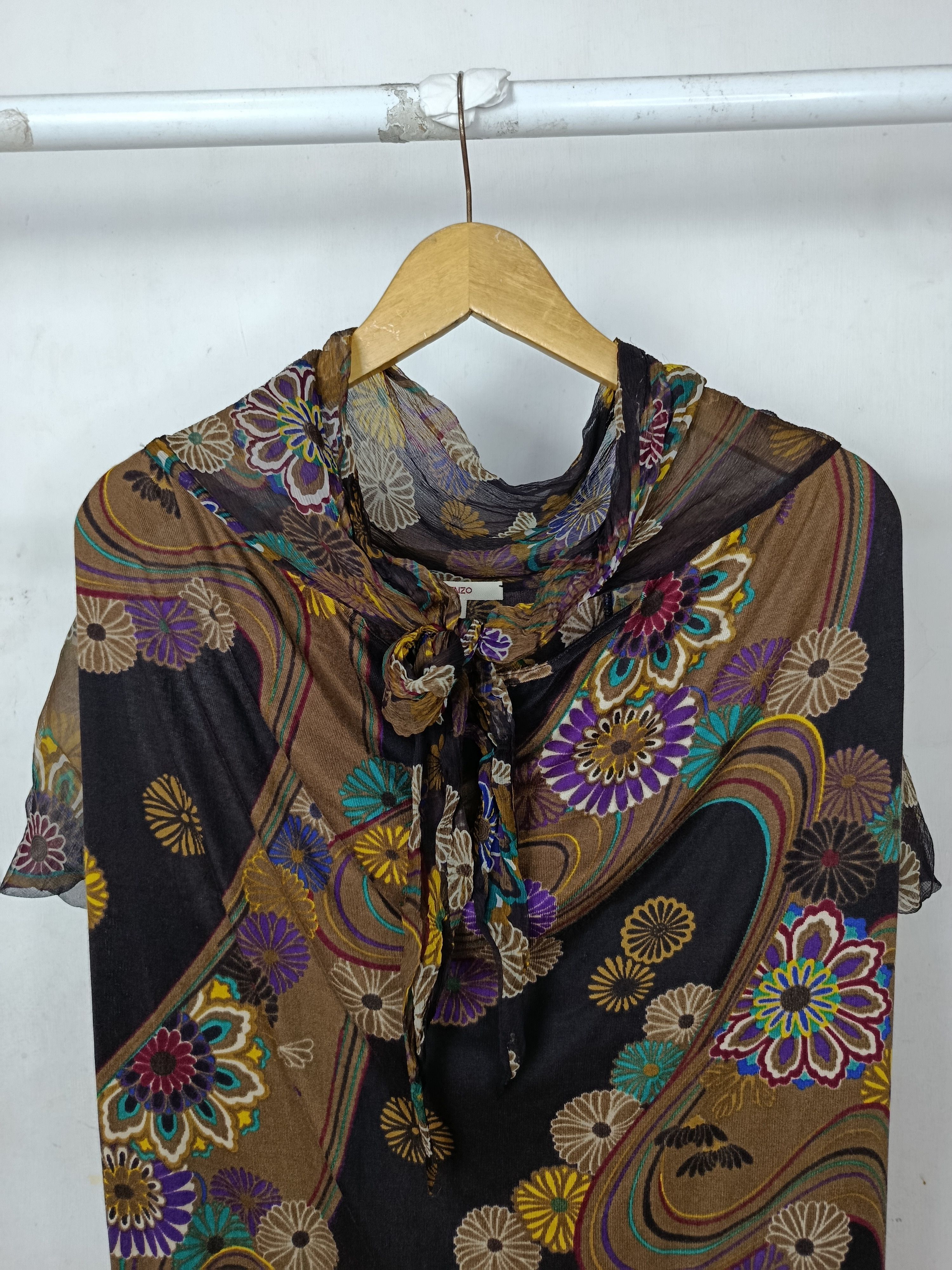 Kenzo Kenzo Blouses Printed Womenswear Size M / US 6-8 / IT 42-44 - 2 Thumbnail