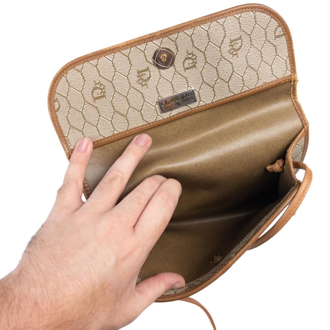 Dior Vintage Dior Monogram Cross Body Bag Size ONE SIZE - 4 Thumbnail
