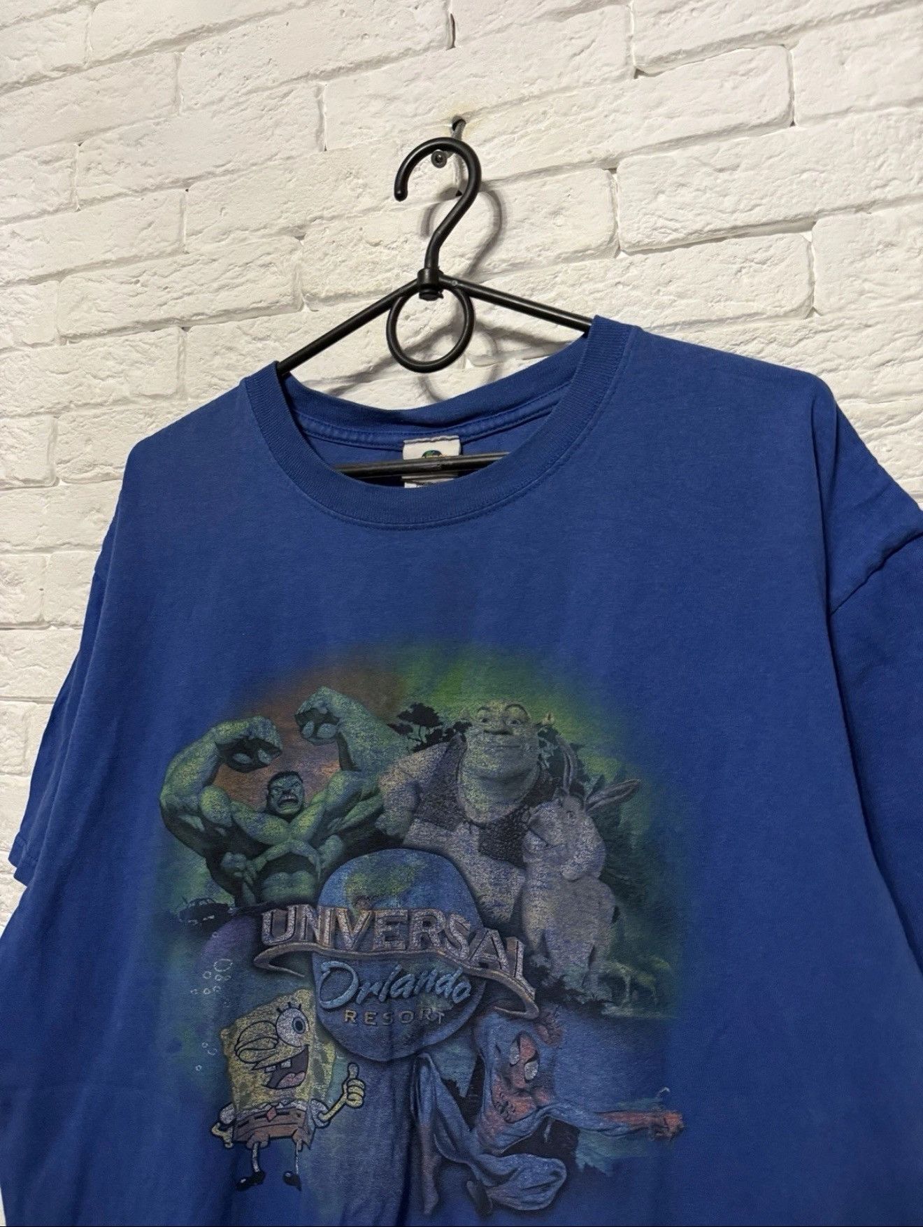 Universal Studios Vintage Universal Studio Orlando Resort T-shirt Shrek Spider Size US XL / EU 56 / 4 - 2 Thumbnail