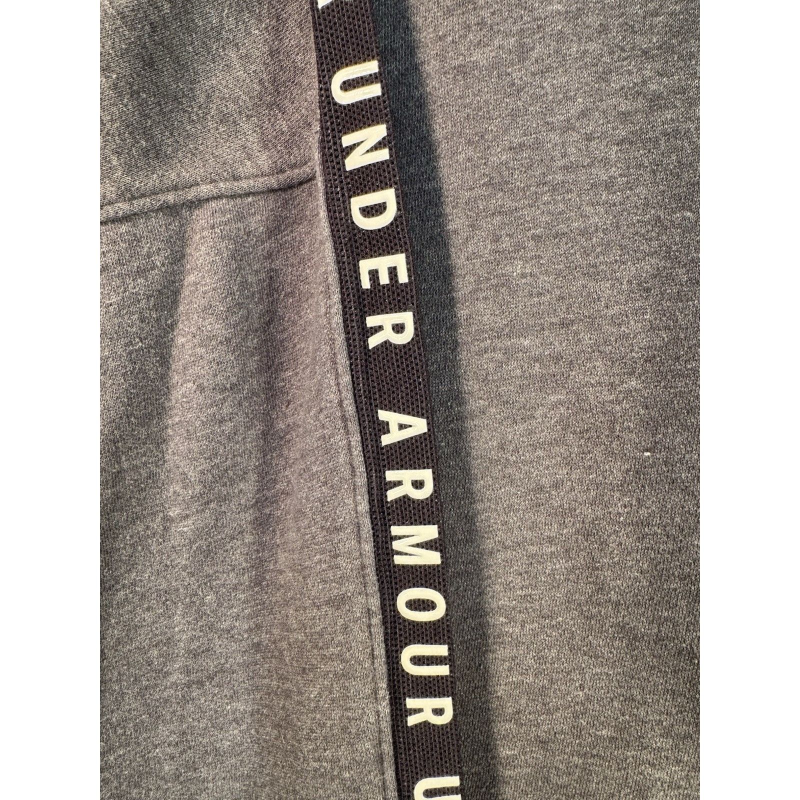 Under Armour UNDER ARMOUR Women's Gray Fleece Loose Turtleneck Pullover H Size L / US 10 / IT 46 - 10 Thumbnail