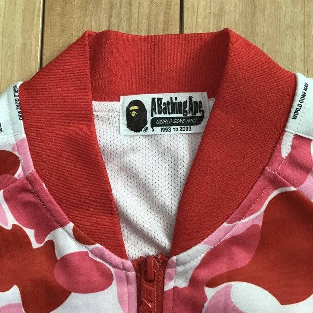 Bape BAPE STA JERSEY Track Jacket ABC camo Pink a bathing ape Size US L / EU 52-54 / 3 - 4 Thumbnail