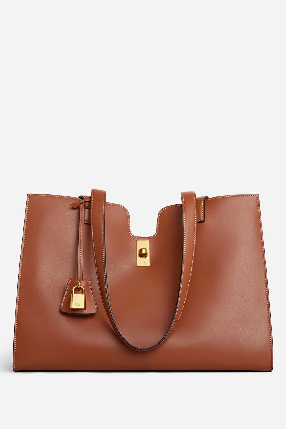 Celine o1w1db10326 112583EZU Size :OS/ Cabas Shoulder Bag in Brown Size ONE SIZE - 1 Thumbnail