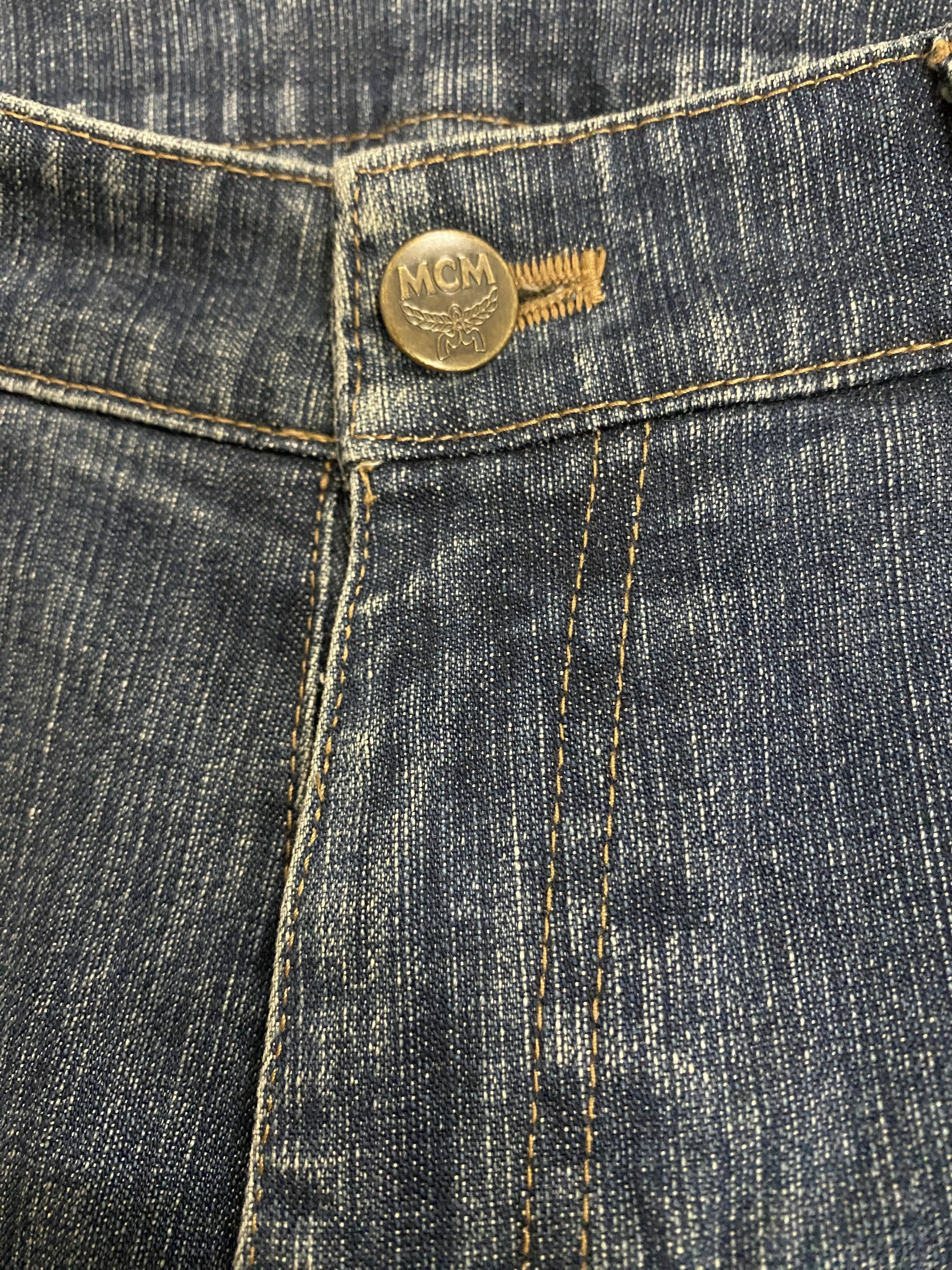 MCM Mcm Classis Denim Jeans Size 29" - 5 Thumbnail