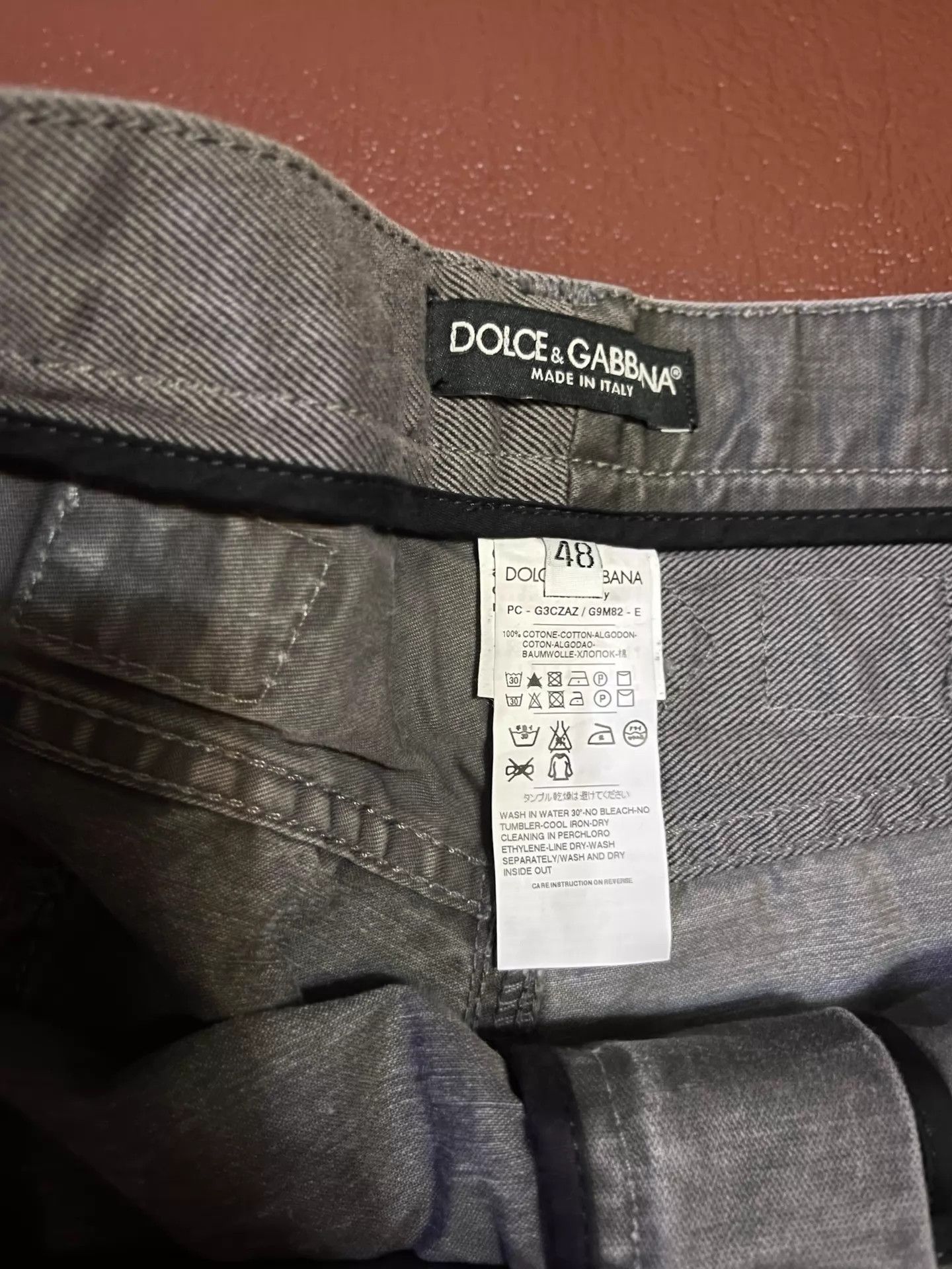 Dolce & Gabbana DG Dolce&Gabbana Multi-Gray Wash Utility Pants 48 Size US 32 / EU 48 - 7 Thumbnail