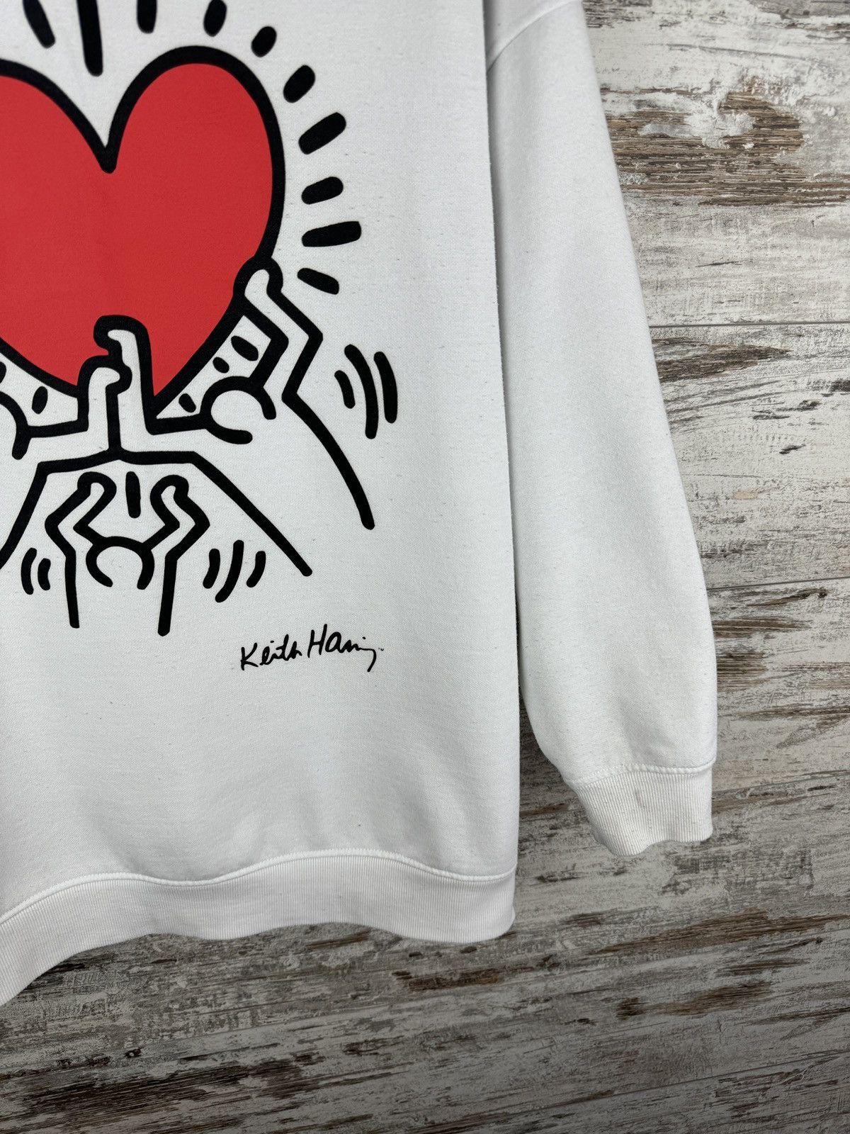 Japanese Brand × Keith Haring Vintage Keith Haring Sweatshirt big logo streetwear y2k Size US M / EU 48-50 / 2 - 5 Thumbnail