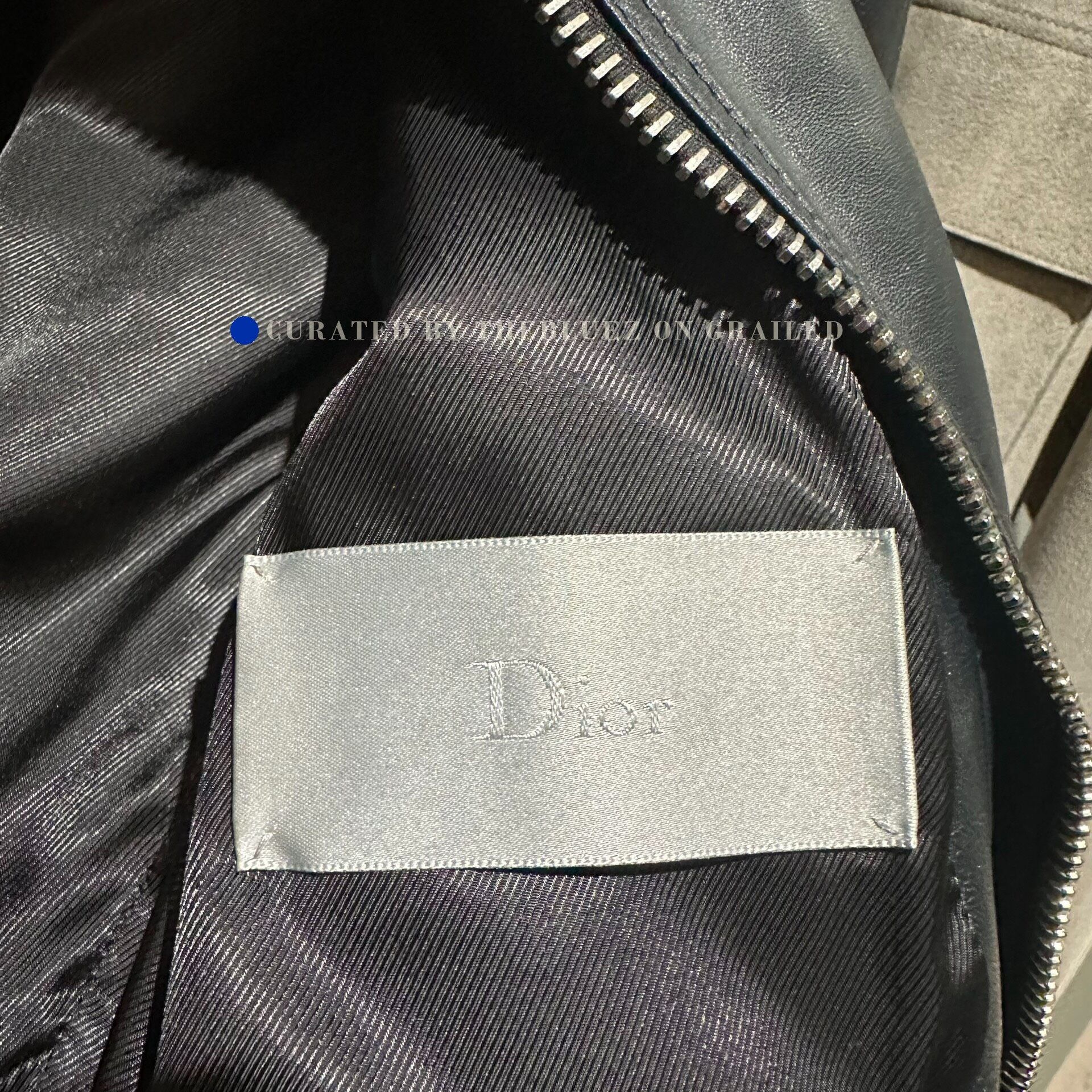 Dior Dior Sheepskin Baseball Collar Leather Jacket Size US M / EU 48-50 / 2 - 6 Thumbnail