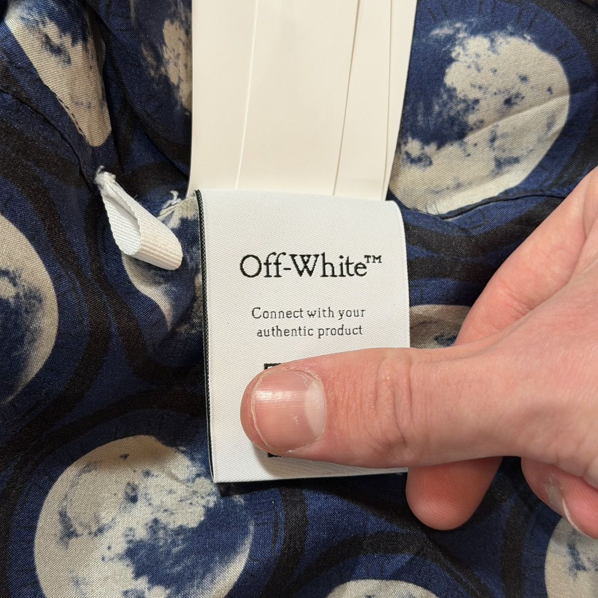 Off-White Moon graphic silk button up Size US XL / EU 56 / 4 - 7 Thumbnail