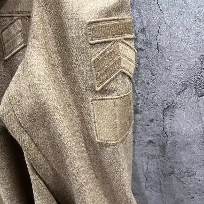 Kenzo Kenzo Badge patch collar jacket - light brown Size US M / EU 48-50 / 2 - 6 Thumbnail
