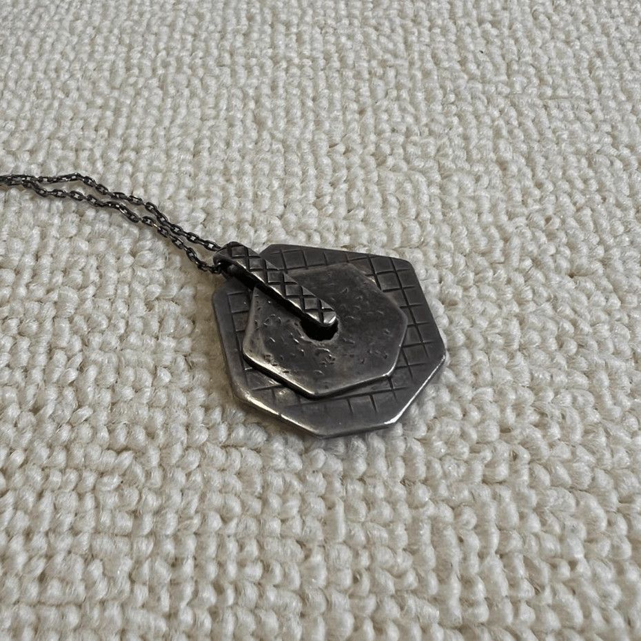 Bottega Veneta Bottega Veneta 925 Silver Pandent Necklace-2508 Size ONE SIZE - 1 Thumbnail