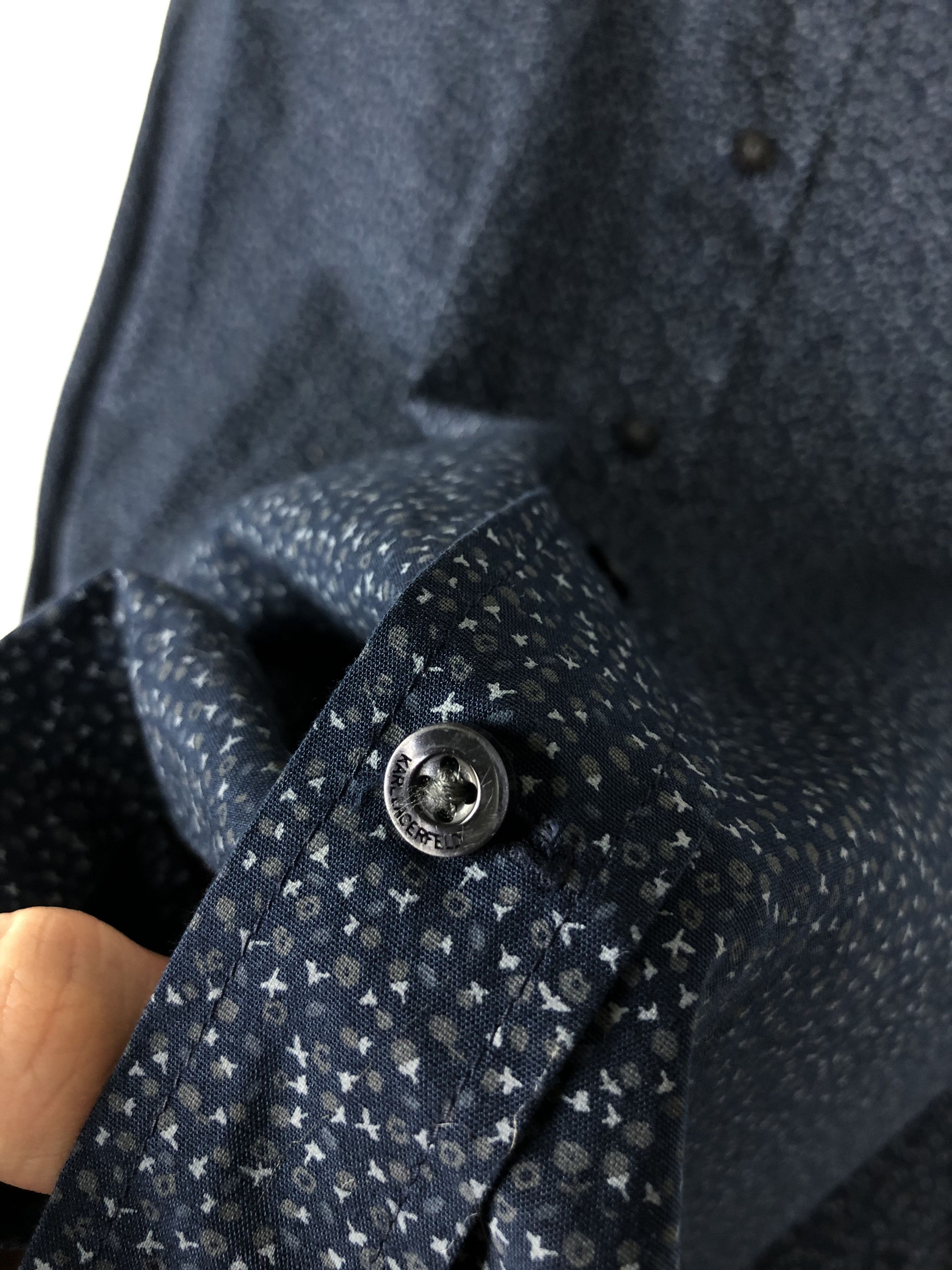 Karl Lagerfeld Karl Lagerfeld Shirt Ornament Navy size 40 (M) Size US M / EU 48-50 / 2 - 6 Thumbnail