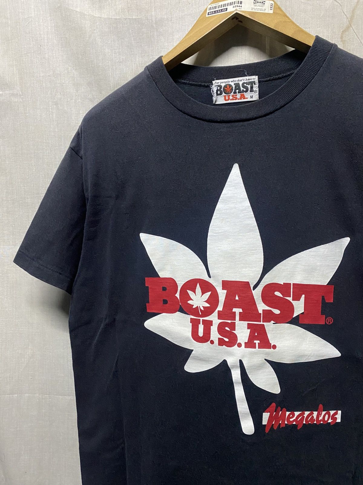 Boast Vintage 90s Boast USA Single Stitch Tee Size US M / EU 48-50 / 2 - 2 Thumbnail