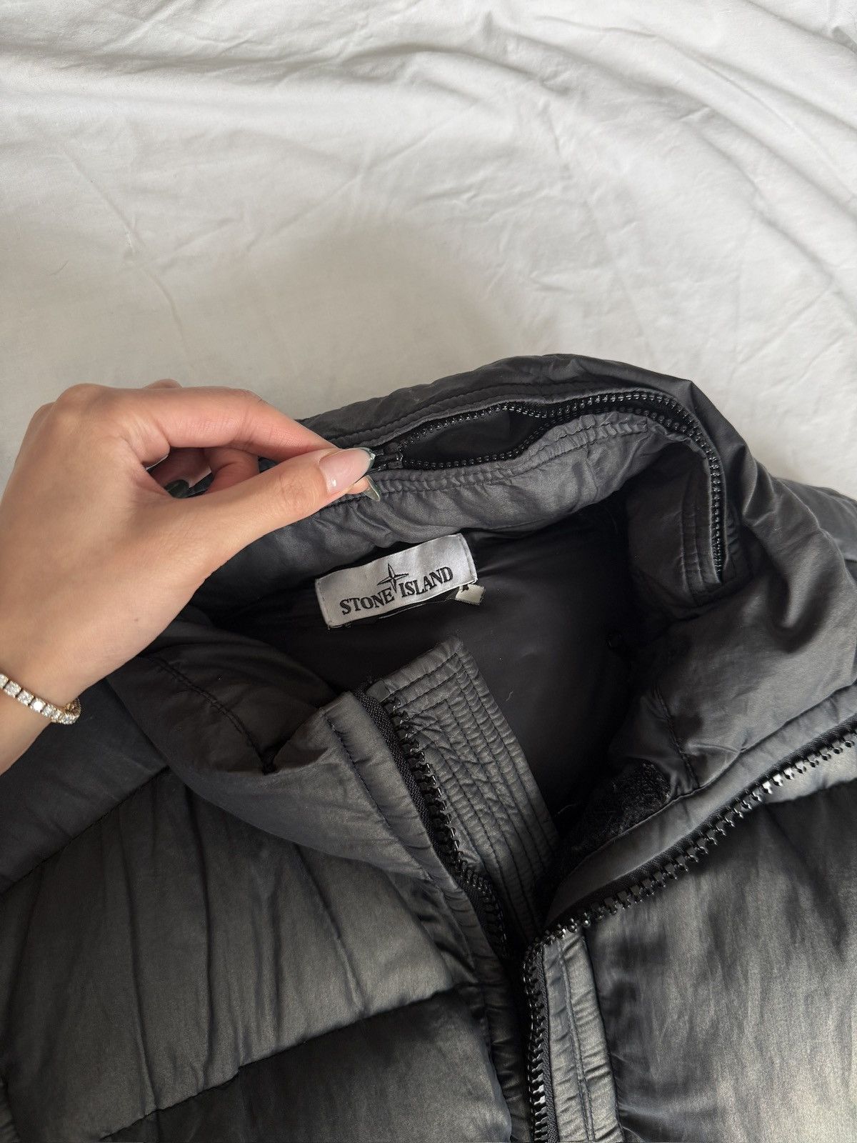 Stone Island CRINKLE REPS NY Down Puffer Size US L / EU 52-54 / 3 - 7 Thumbnail