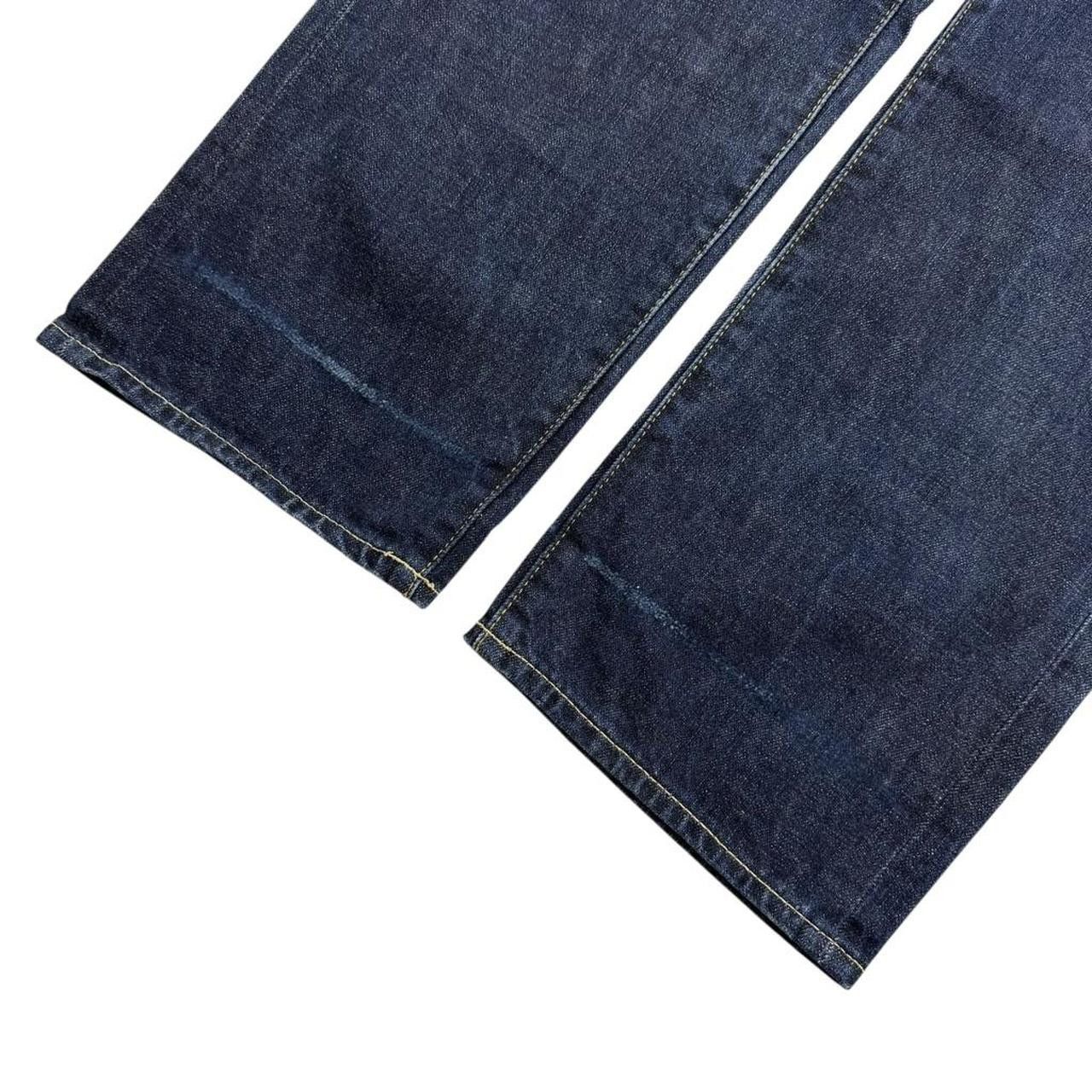 Stussy Vintage 2000s Stussy Rough Rugged Denim Comic Jeans Waist 31 Size US 31 - 8 Thumbnail