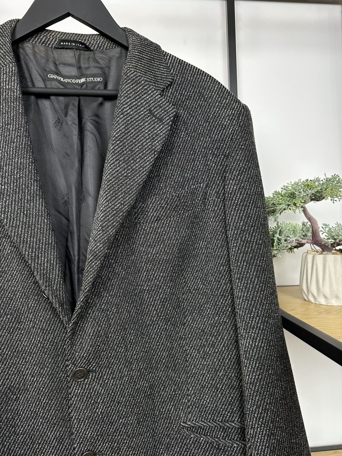 Other RARE Gianfranco Ferre Studio Wool blazer Mens 56 Size jacket Size US XL / EU 56 / 4 - 4 Thumbnail