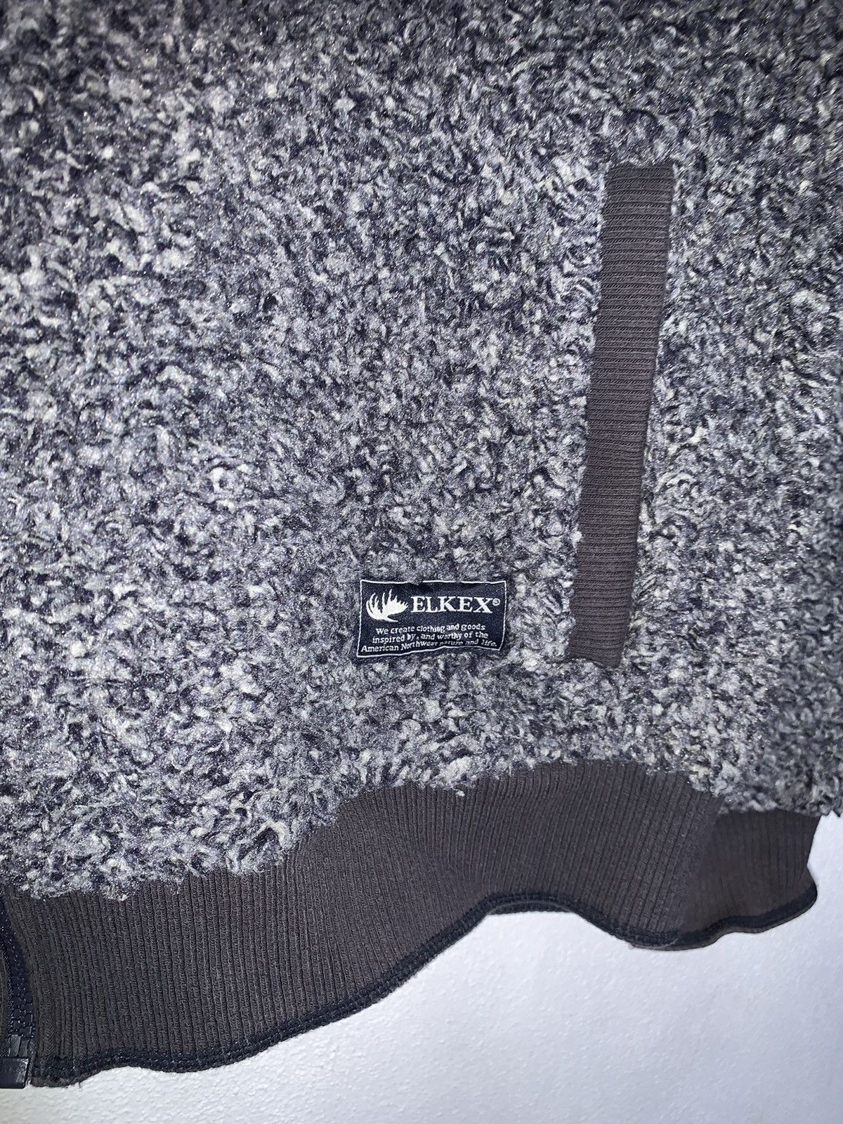 Japanese Brand ELKEK Fleece Hoodie Size US L / EU 52-54 / 3 - 4 Thumbnail