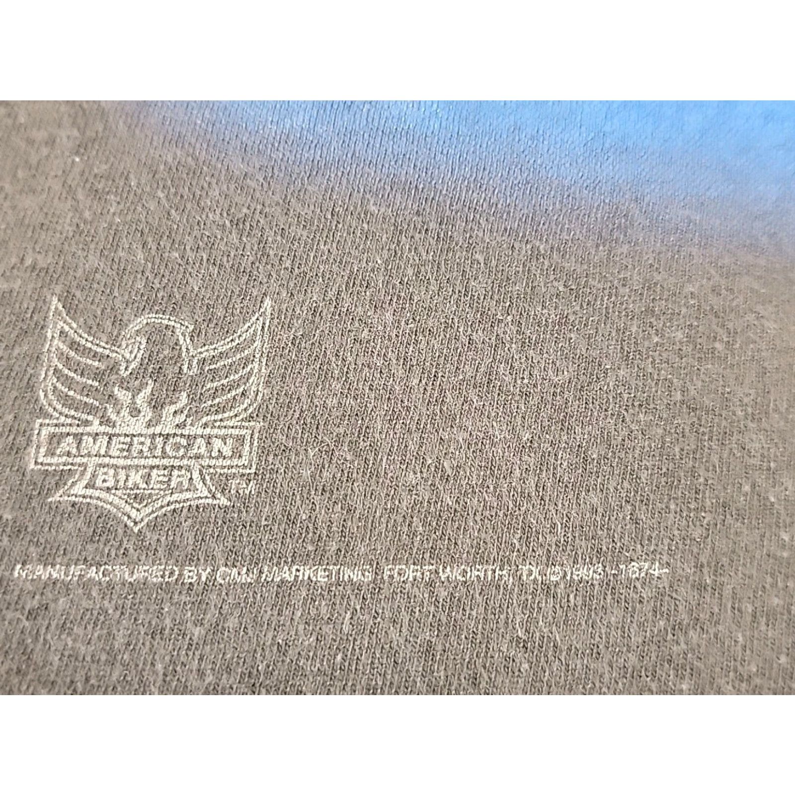 Vintage Harley Davidson T-Shirt Mens XL Gray Crew Neck Short Sleeve CMJ Sportswear Niagara Falls Canada Distressed Vintage: No Chest 24 Length 31.5 Size US XL / EU 56 / 4 - 6 Thumbnail