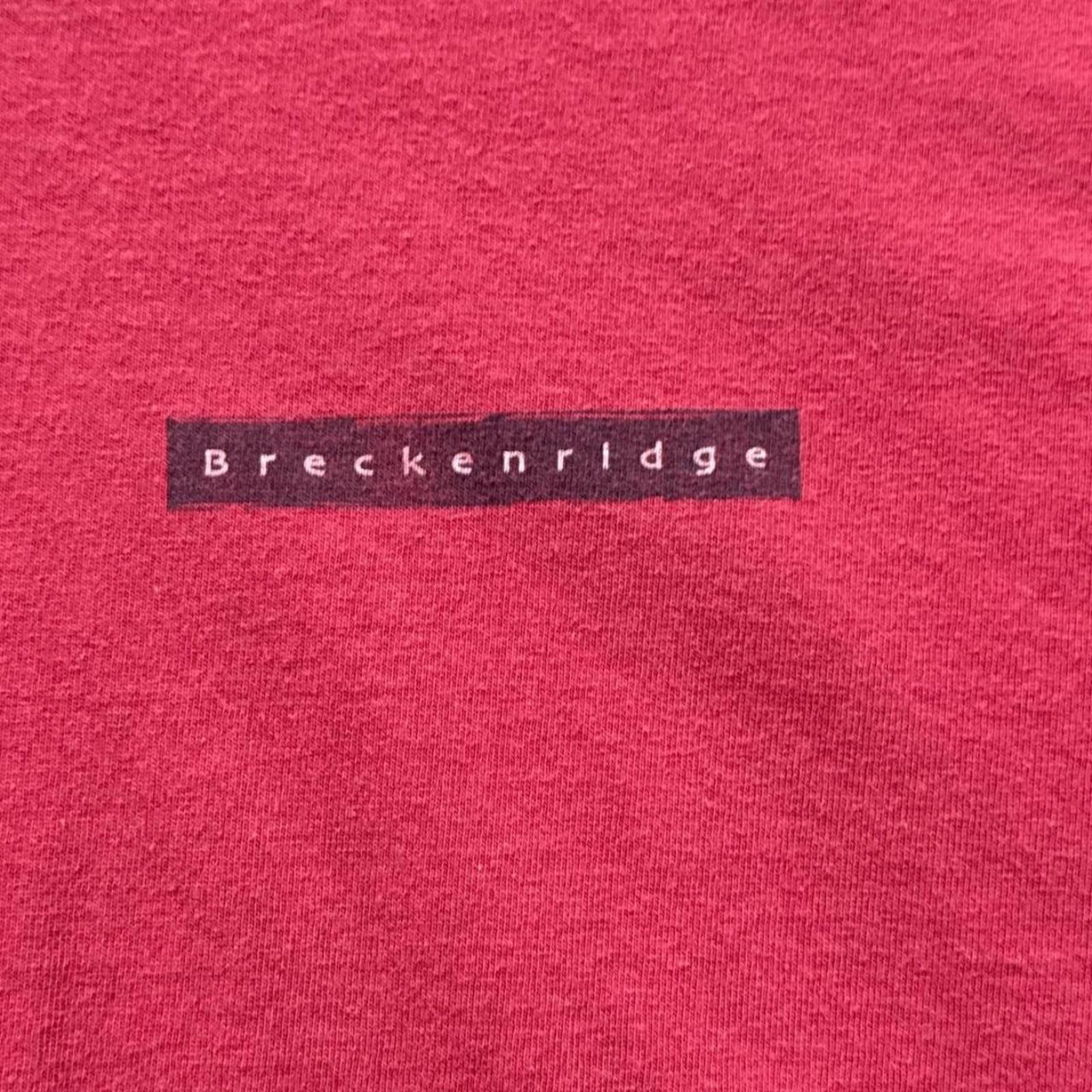 Other Breckenridge 1990s Red Vintage Biking Graphic T-Shirt Size US L / EU 52-54 / 3 - 4 Thumbnail