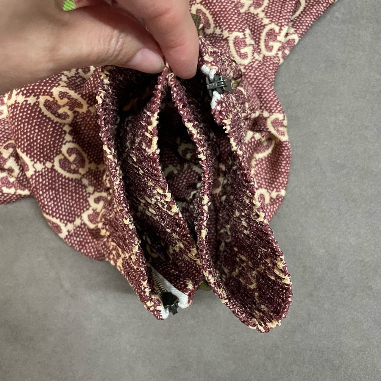 Gucci Gucci Size S Red and green side webbing full-print sweatpan Size US 28 / EU 44 - 4 Thumbnail