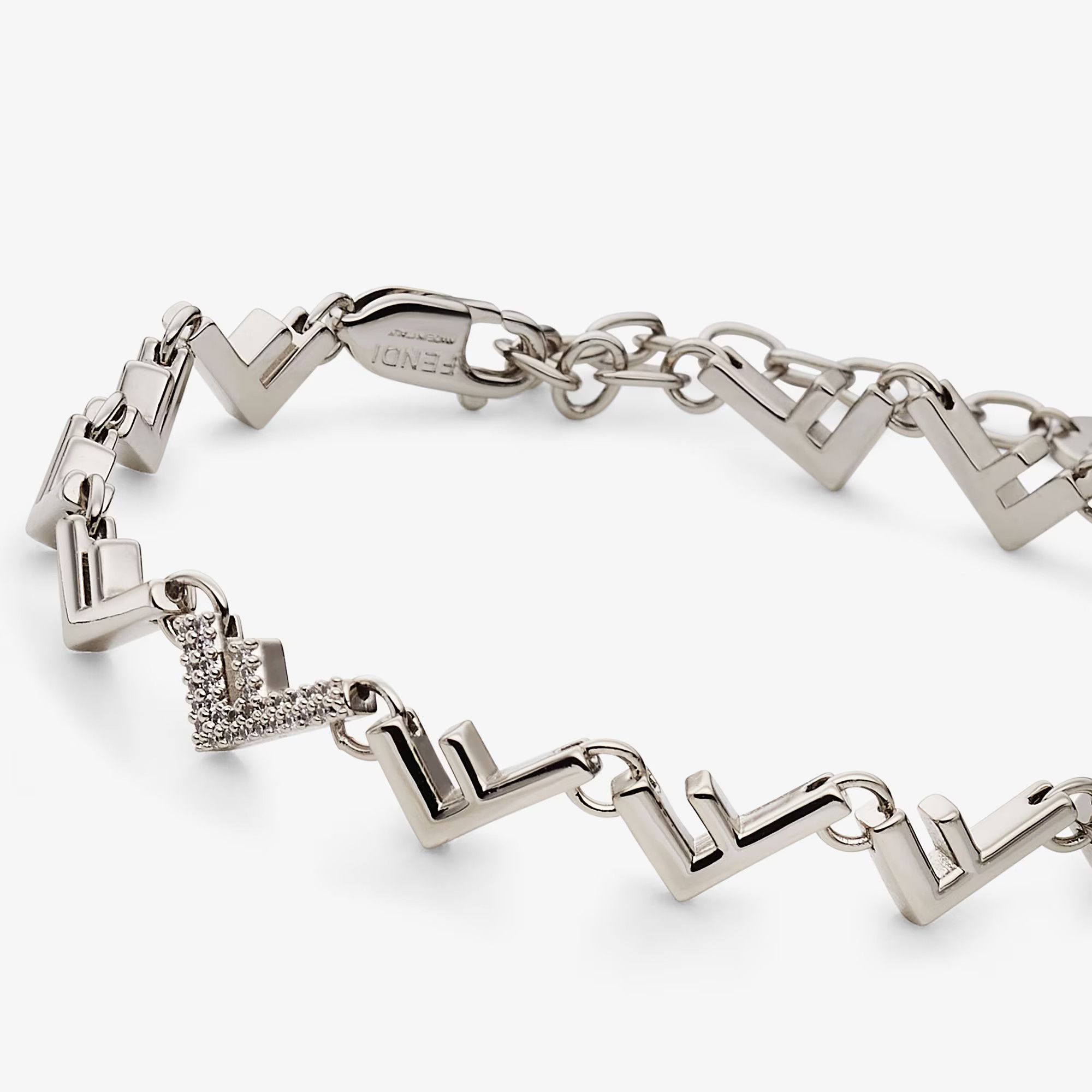 Fendi o1loc1c0824 Size: OS / Five Bracelet in Silver Size ONE SIZE - 2 Thumbnail