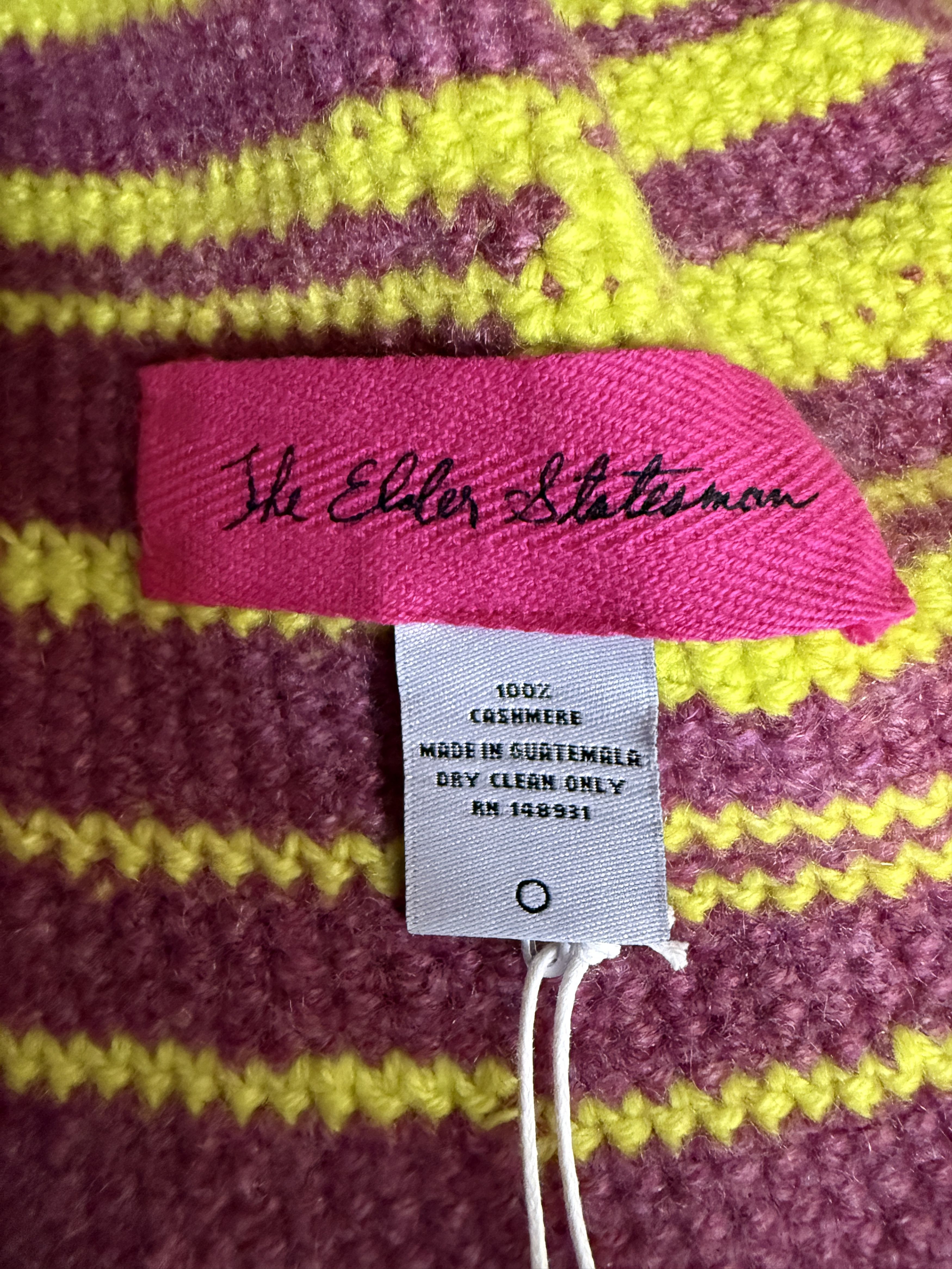 The Elder Statesman The Elder Statesman Crochet Duo Ombre Bucket Hat Size ONE SIZE - 7 Thumbnail