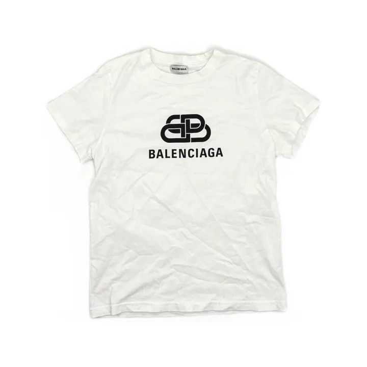 Balenciaga Balenciaga Women's Standard Fit White T-Shirt 0079-2507 Size S / US 4 / IT 40 - 2 Thumbnail