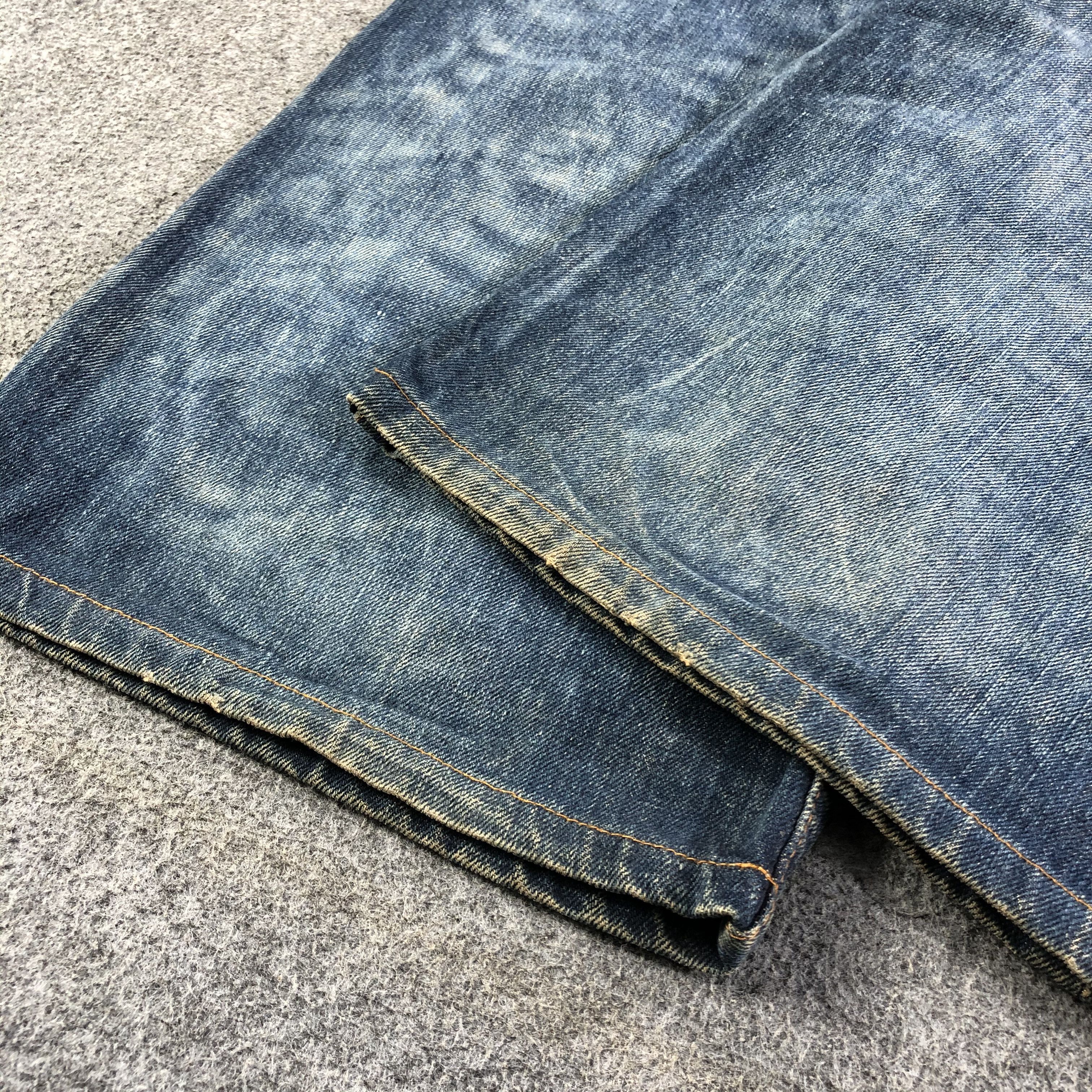 Levi's Vintage 90s Blue Wash Levis 504 Jeans-J2771 Size US 34 / EU 50 - 6 Thumbnail