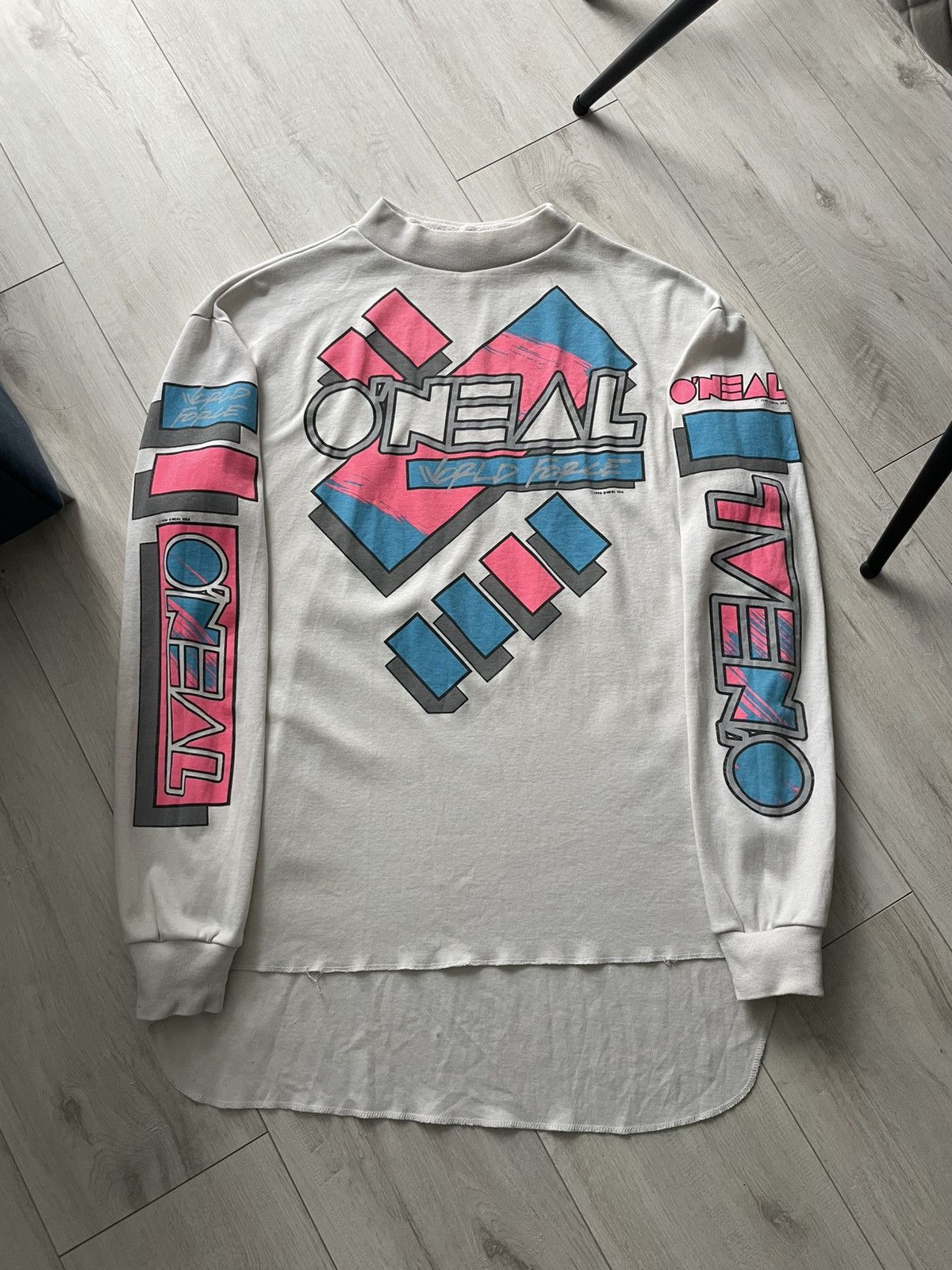 Vintage 1990 O'Neal USA World Force Motocross Jersey RARE