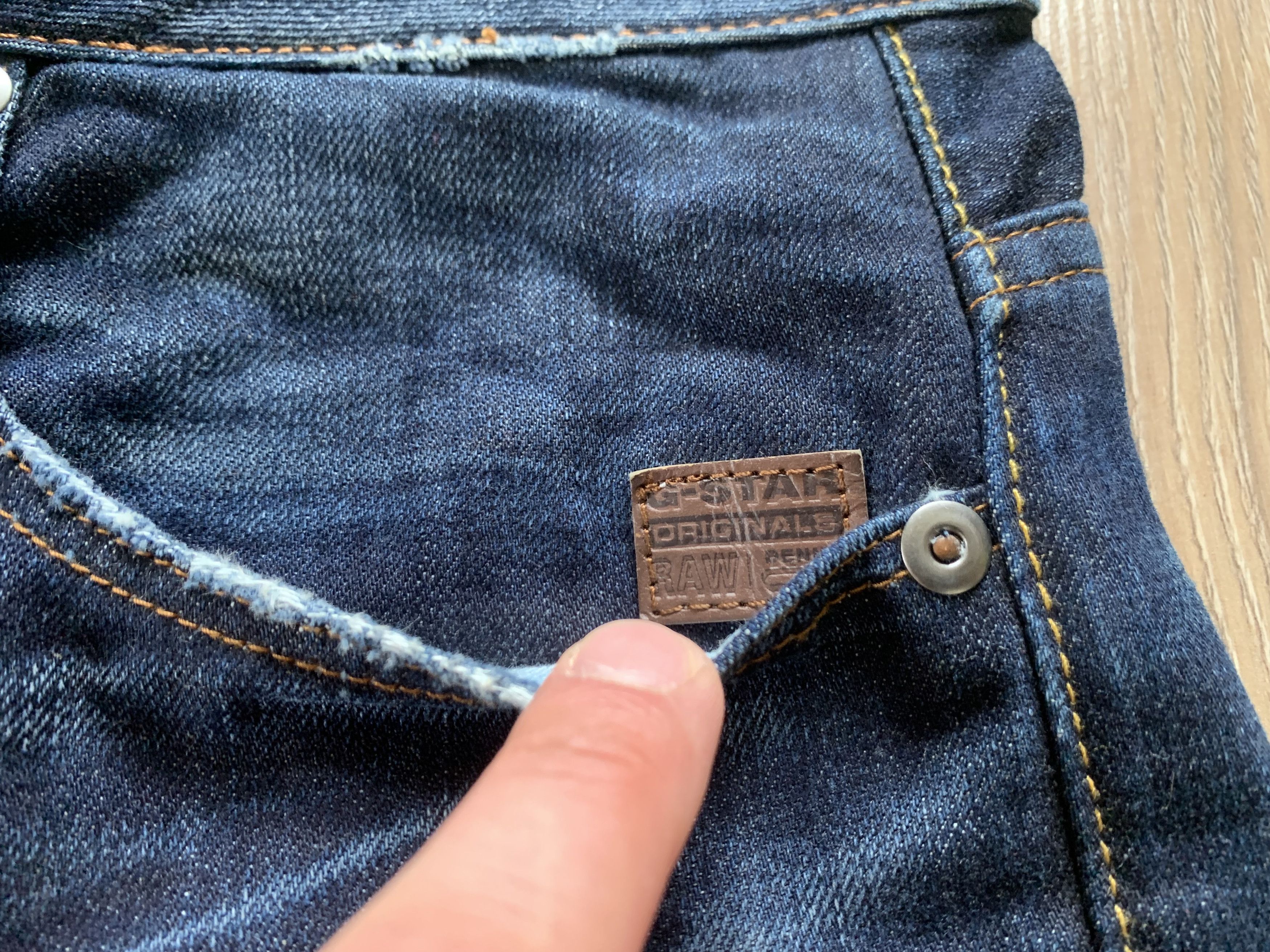 G-Star G Star Raw Attacc Straight Denim Jeans Size US 31 - 7 Thumbnail