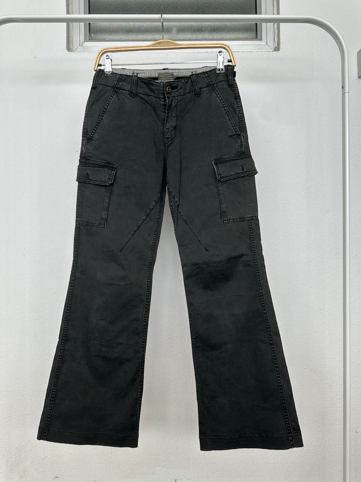If Six Was Nine 00's Avant-garde Flamingo Firm flared cargo pant Size US 29 - 8 Thumbnail