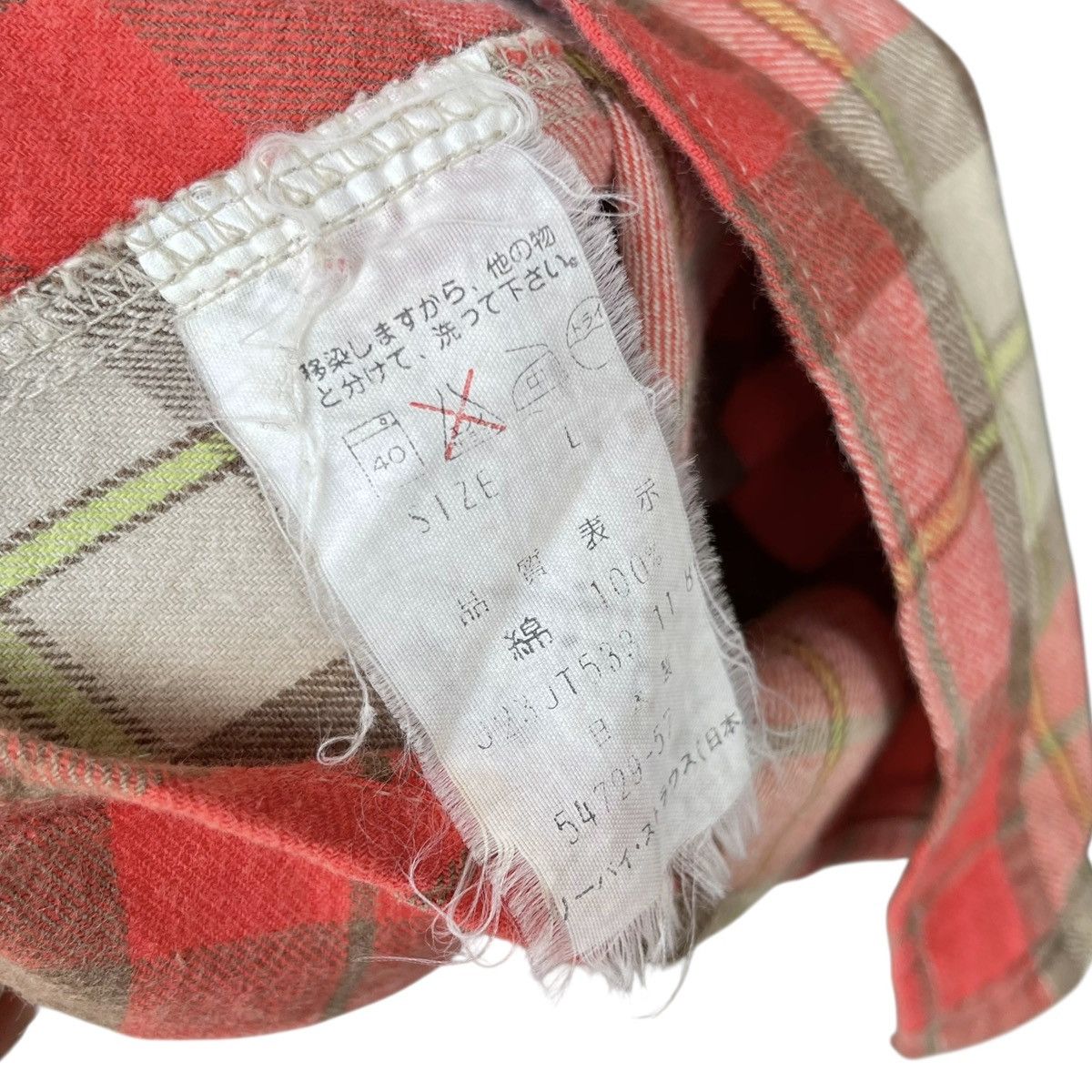 Levi's Levi’s Strauss Shirt Family Japan Vintage Repro Flannel Size US L / EU 52-54 / 3 - 6 Thumbnail