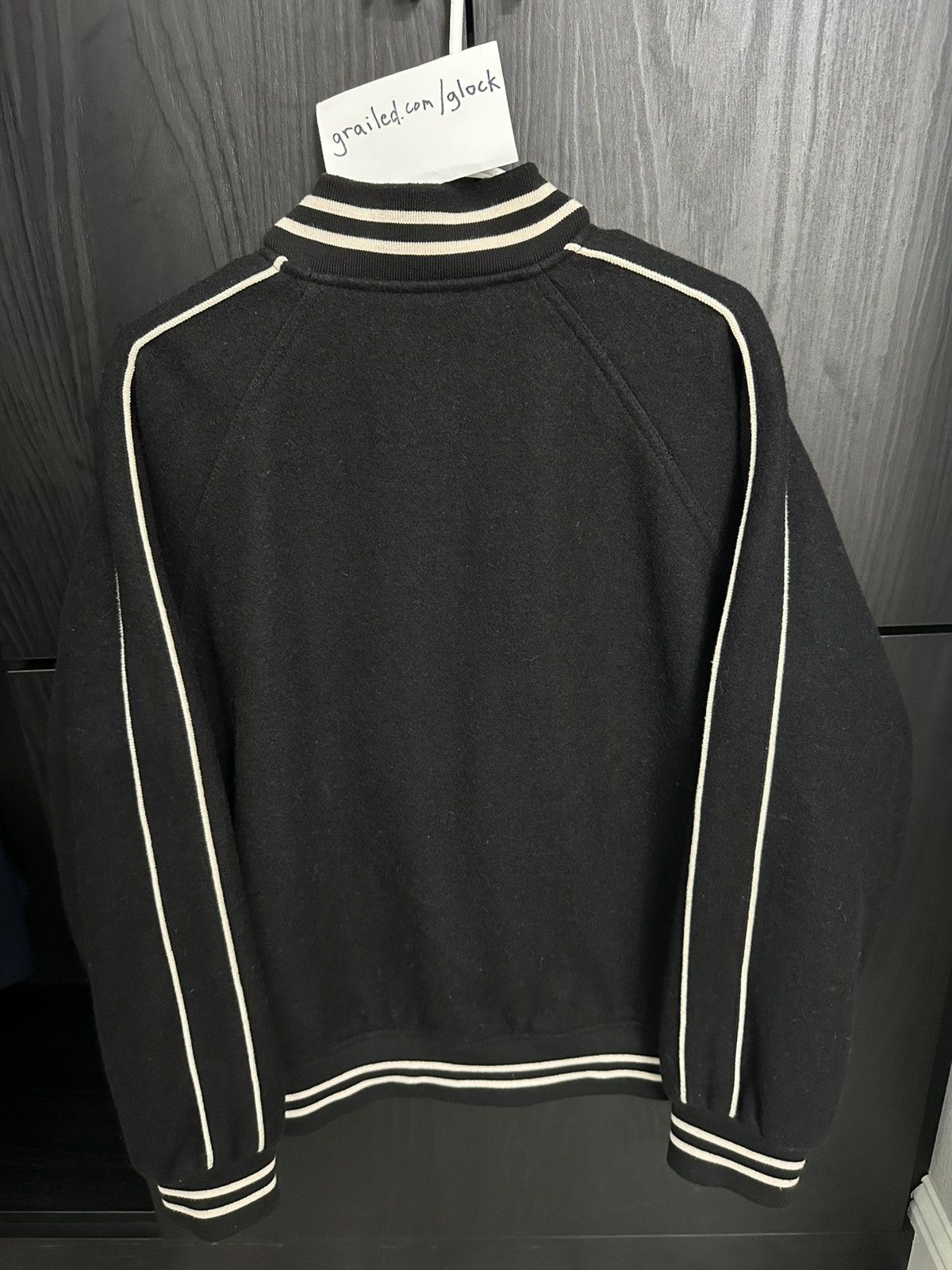 Playboy × Supreme Supreme x Playboy Wool Varsity Jacket Black FW17 Large Size US L / EU 52-54 / 3 - 8 Thumbnail