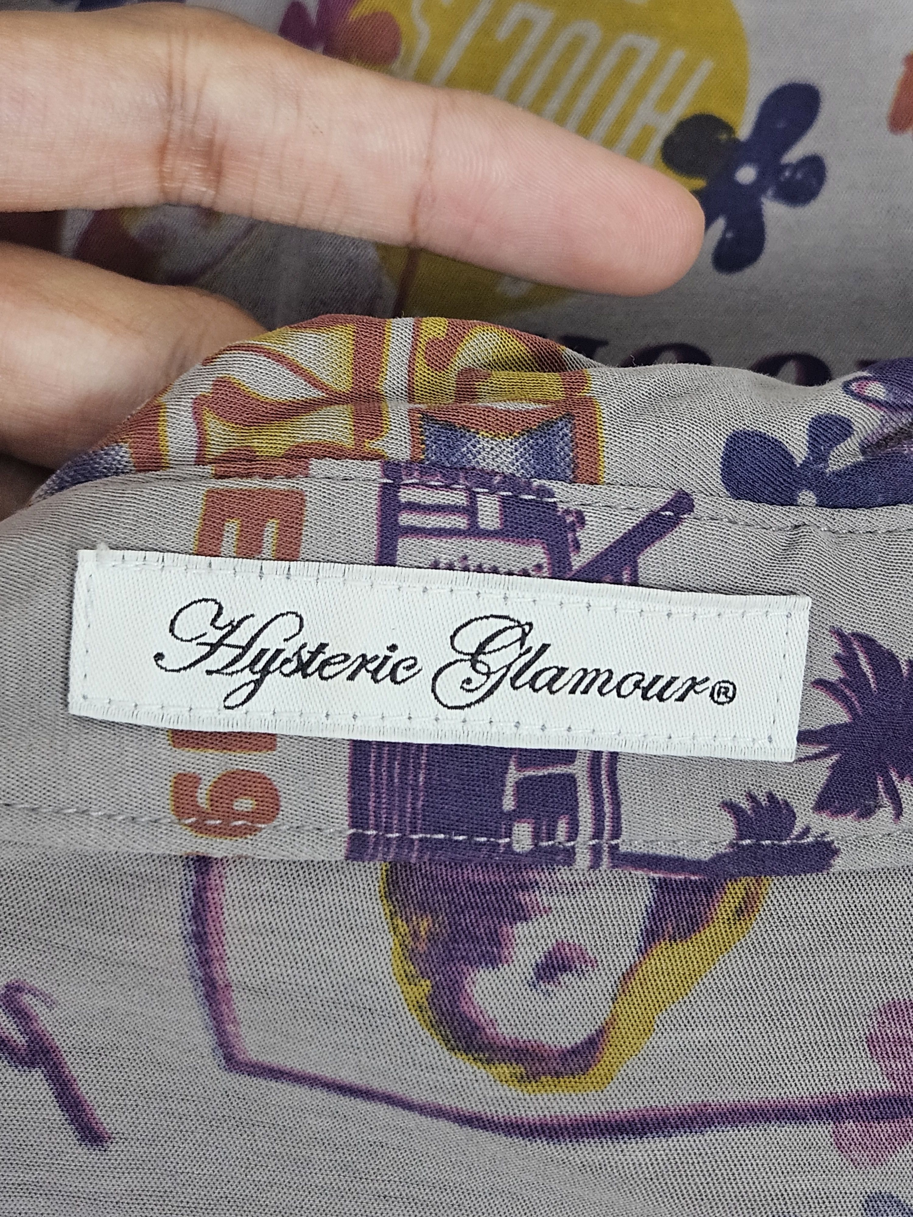Hysteric Glamour Hysteric Glamour endless weekend Polo shirt Size XS / US 0-2 / IT 36-38 - 4 Thumbnail