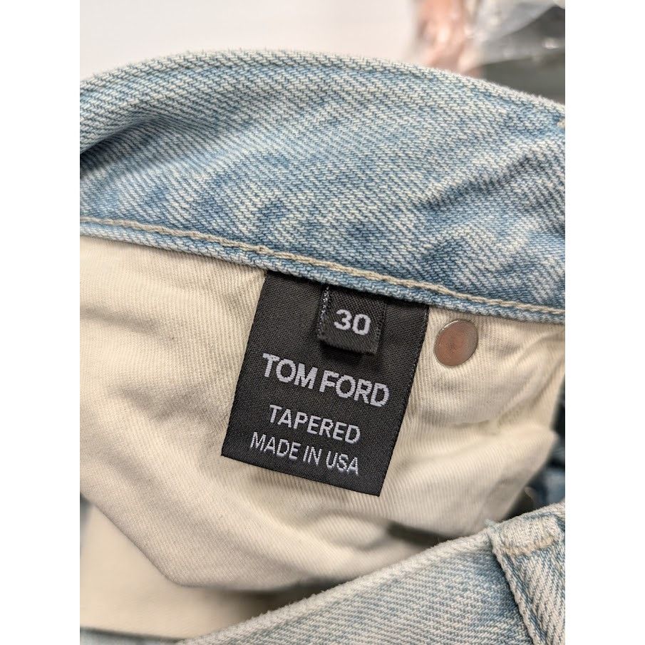 Tom Ford o1rshd1 Tapered Jeans in Blue Size US 30 / EU 46 - 21 Thumbnail
