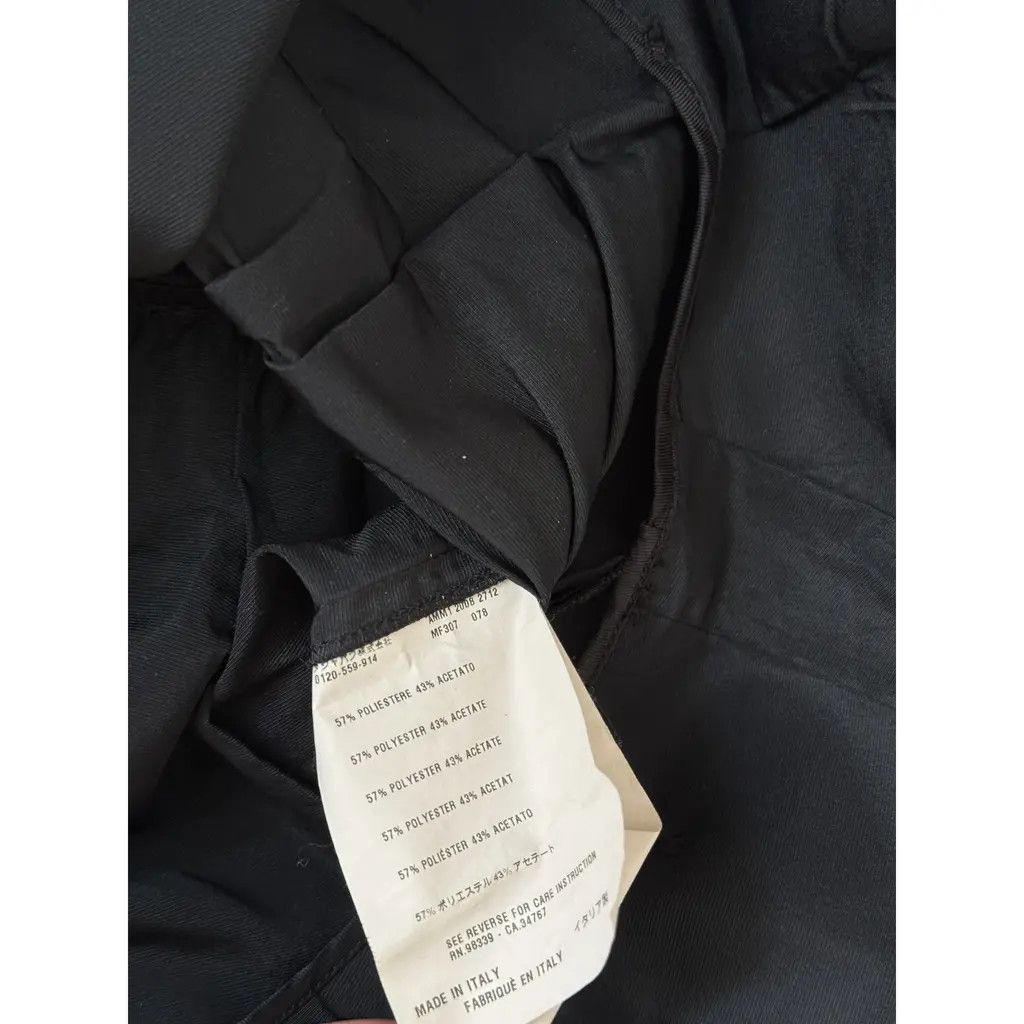 Miu Miu MIU MIU Women's Black Strapless Mini Dress Size IT38 Size XS / US 0-2 / IT 36-38 - 8 Thumbnail